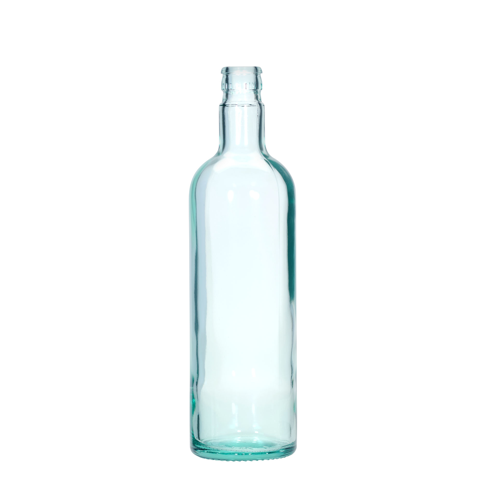 Μπουκάλι για ξίδι/λάδι 'Willy New' 750 ml, γυάλινο, ανοιχτό πράσινο, στόμιο: DOP
