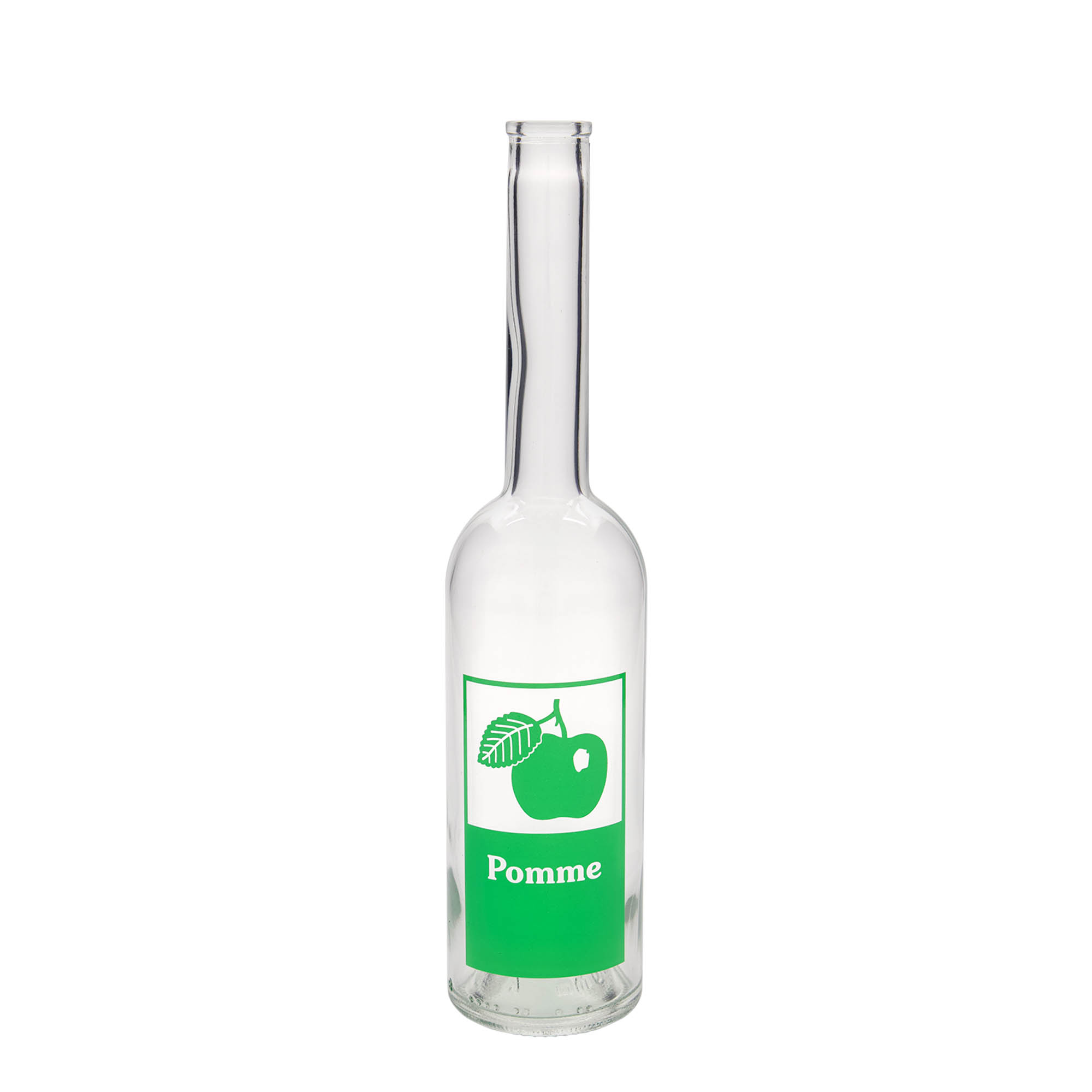 Γυάλινο μπουκάλι 'Opera' 500 ml, σχέδιο: Pomme, στόμιο: φελλός