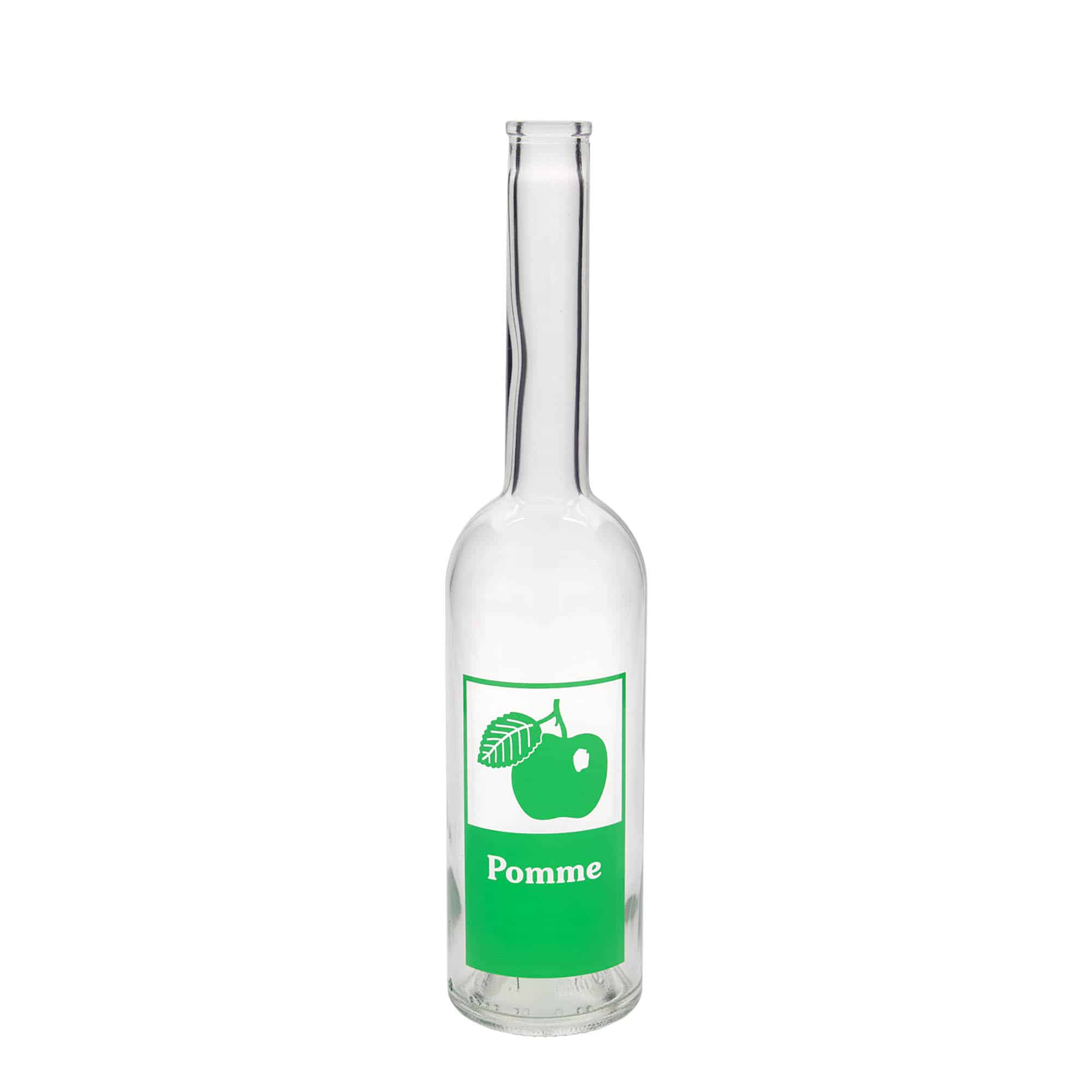 Γυάλινο μπουκάλι 'Opera' 500 ml, σχέδιο: Pomme, στόμιο: φελλός