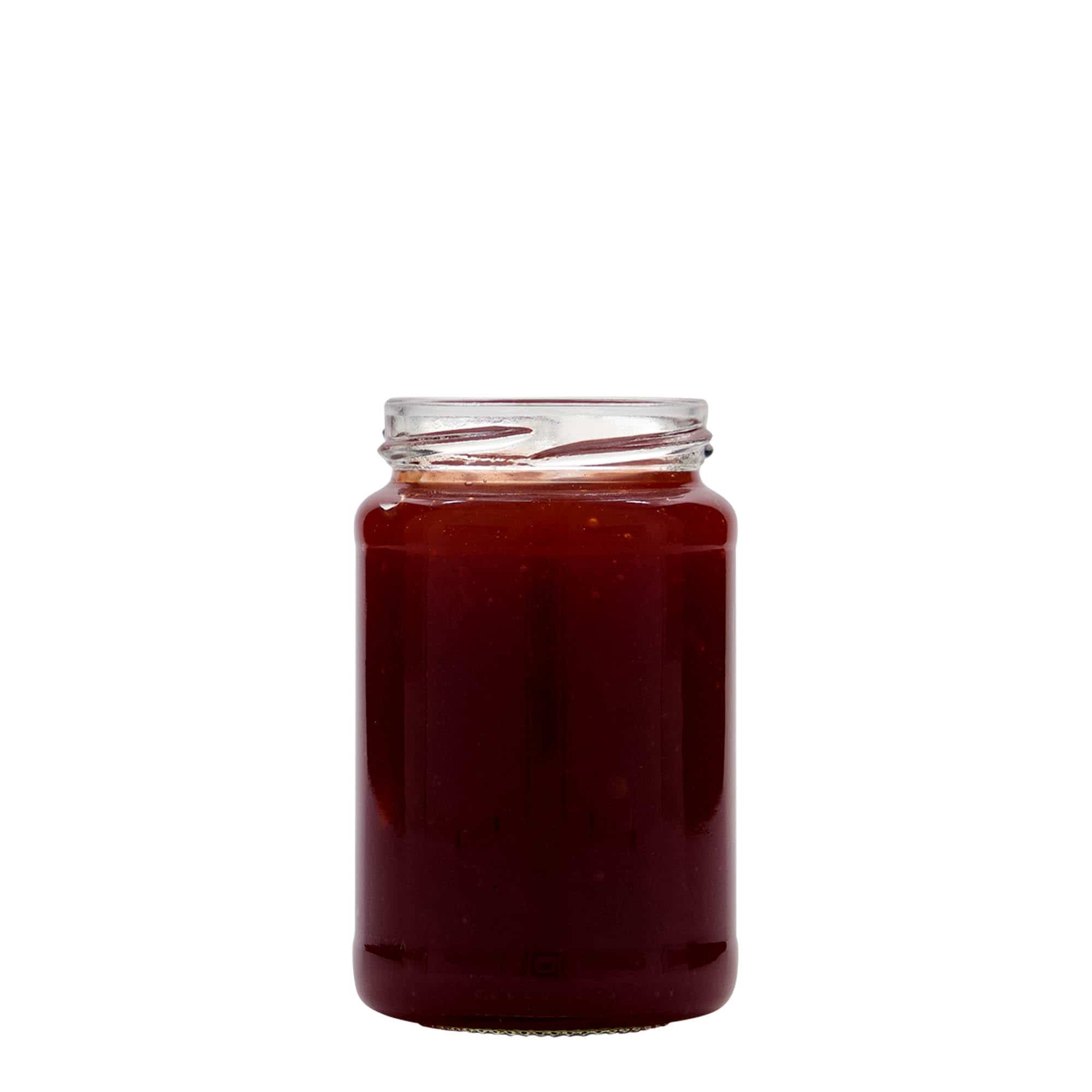 Ψηλό στρογγυλό βάζο 225 ml, στόμιο: twist-off (TO 58)
