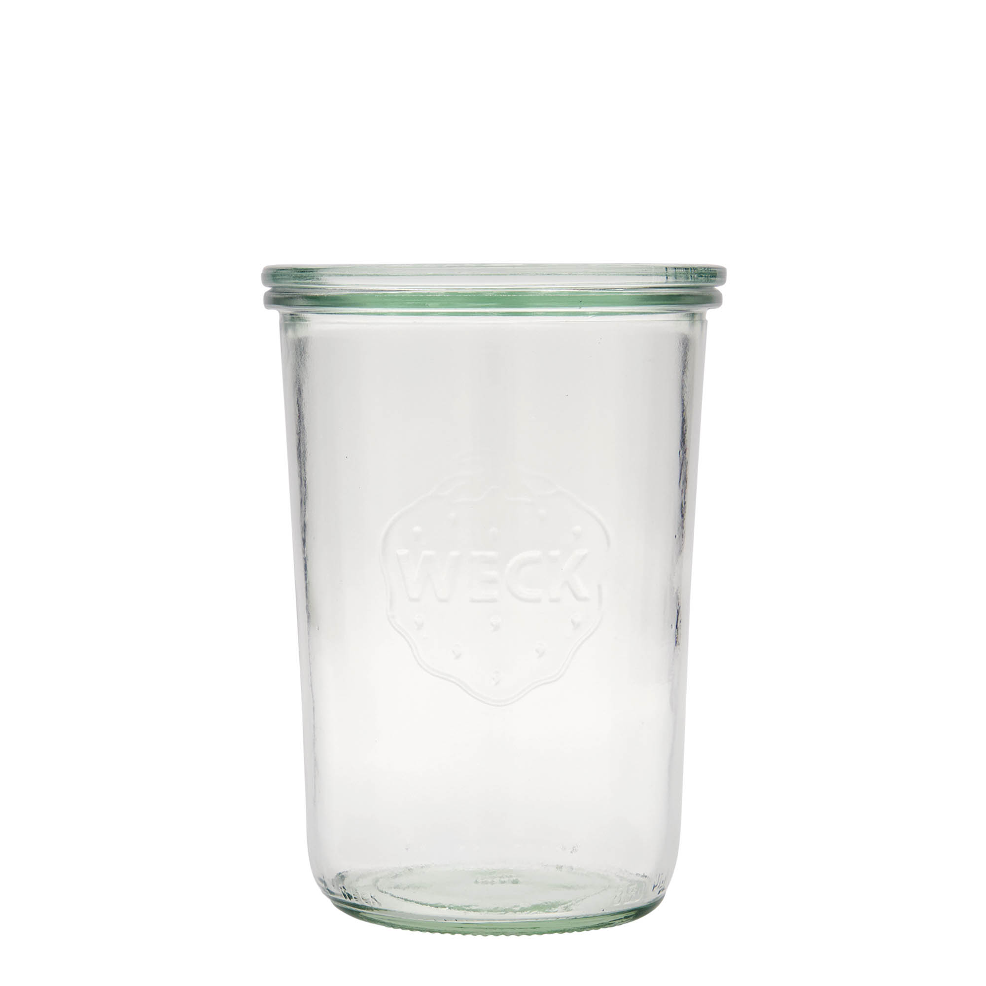 Κυλινδρικό βάζο WECK 850 ml, στόμιο: στρογγυλεμένο χείλος