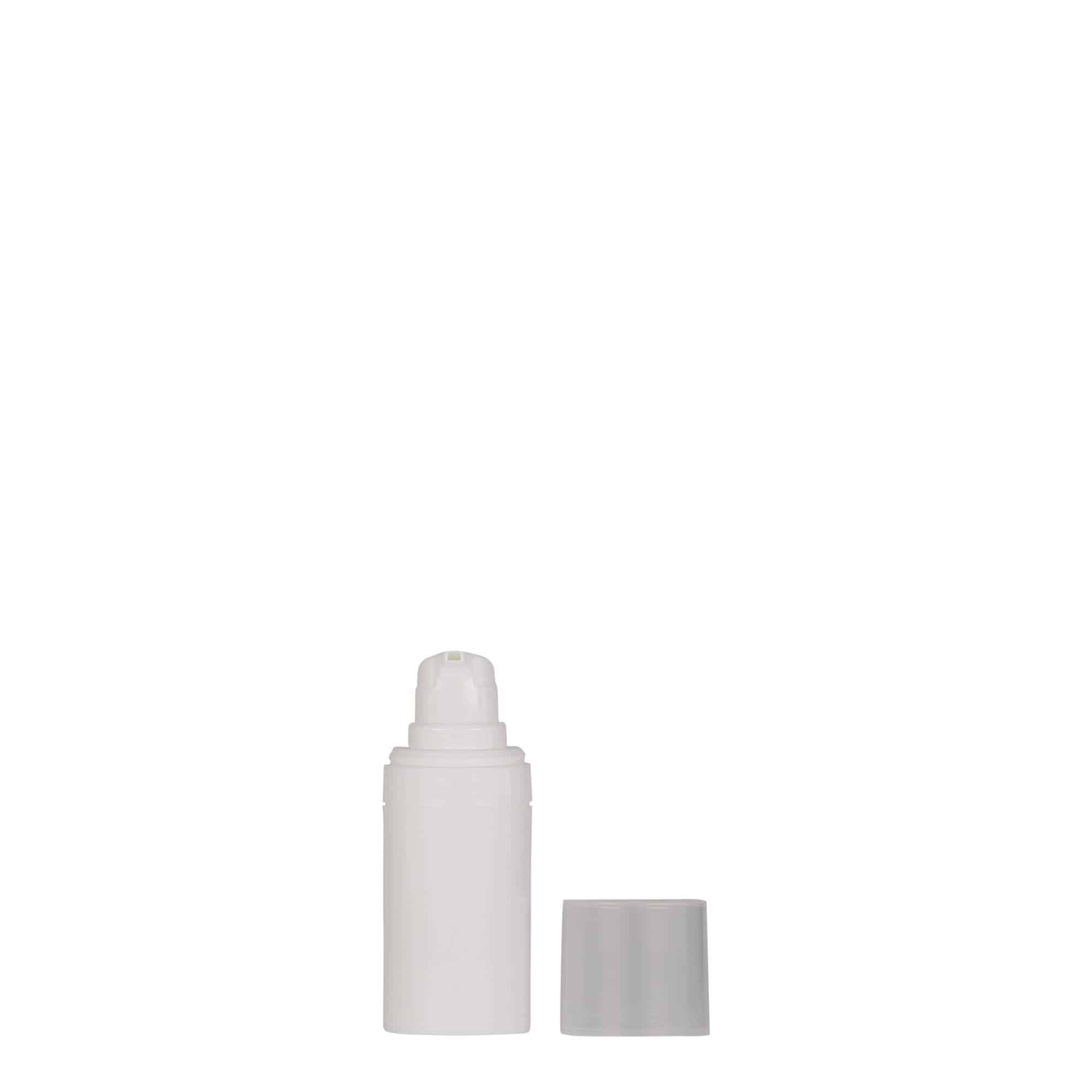 15 ml Airless διανομέας 'Micro', πλαστικό PP, λευκό