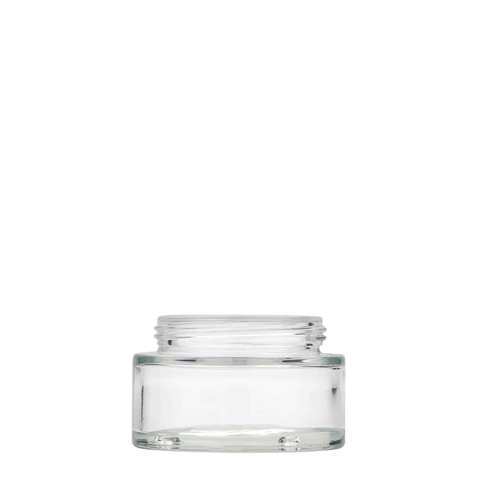 Βάζο για καλλυντικά 'Clear Edition' 50 ml, γυάλινο, στόμιο: βιδωτό πώμα Βάζο για καλλυντικά 'Clear Edition' 50 ml, γυάλινο, στόμιο: βιδωτό πώμα