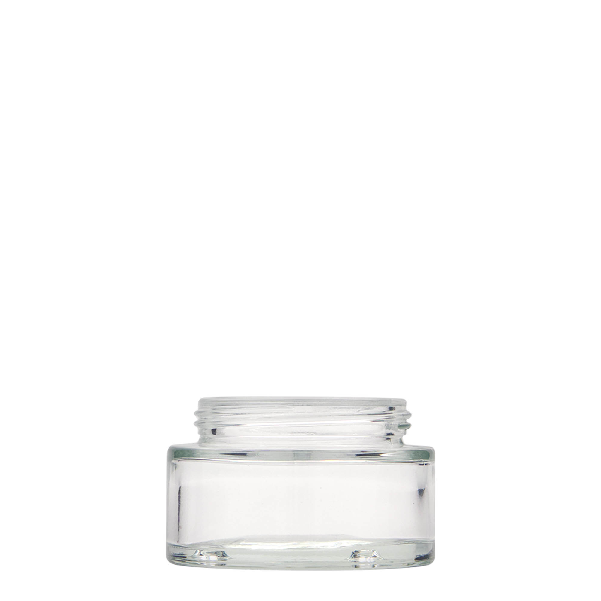 Βάζο για καλλυντικά 'Clear Edition' 50 ml, γυάλινο, στόμιο: βιδωτό πώμα