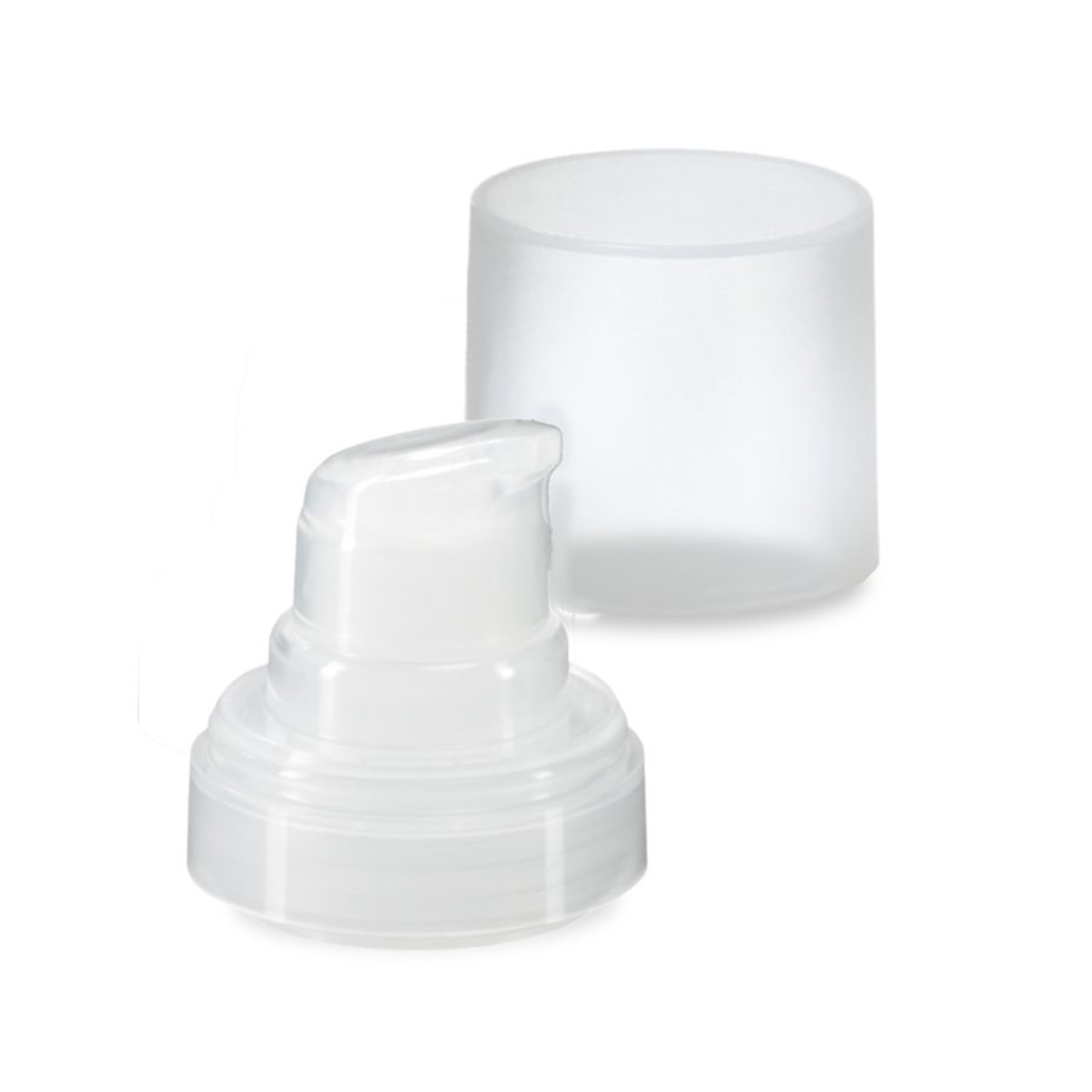 Airless Kopf Micro natur + naturfarbene, matte Steckkappe
