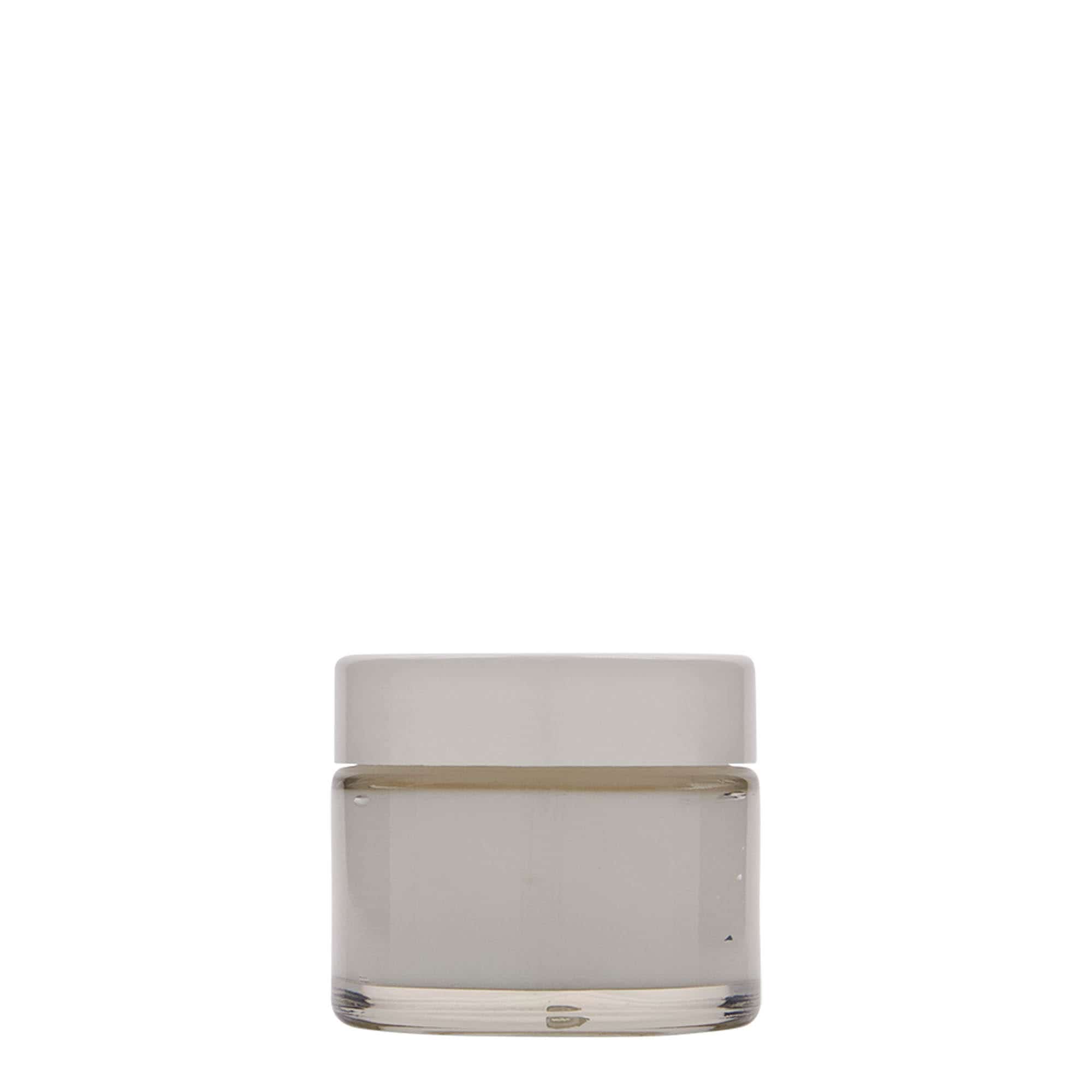 Βάζο για καλλυντικά 'Beauty' 50 ml, γυάλινο, στόμιο: βιδωτό πώμα
