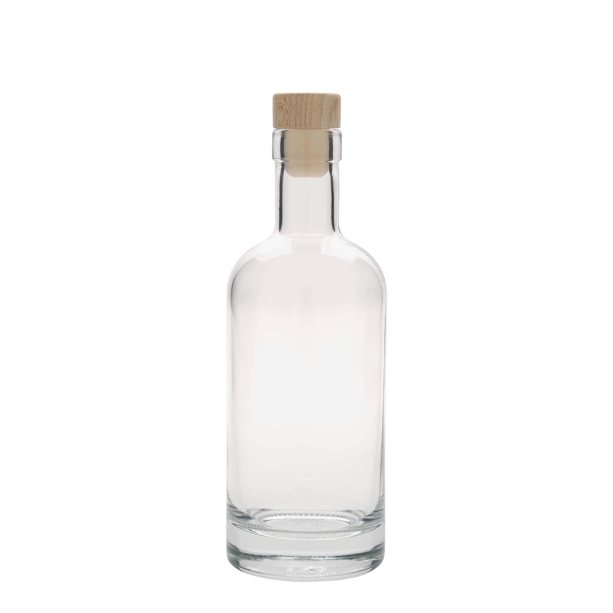 350 ml γυάλινο μπουκάλι 'Linea Uno', στόμιο: φελλός