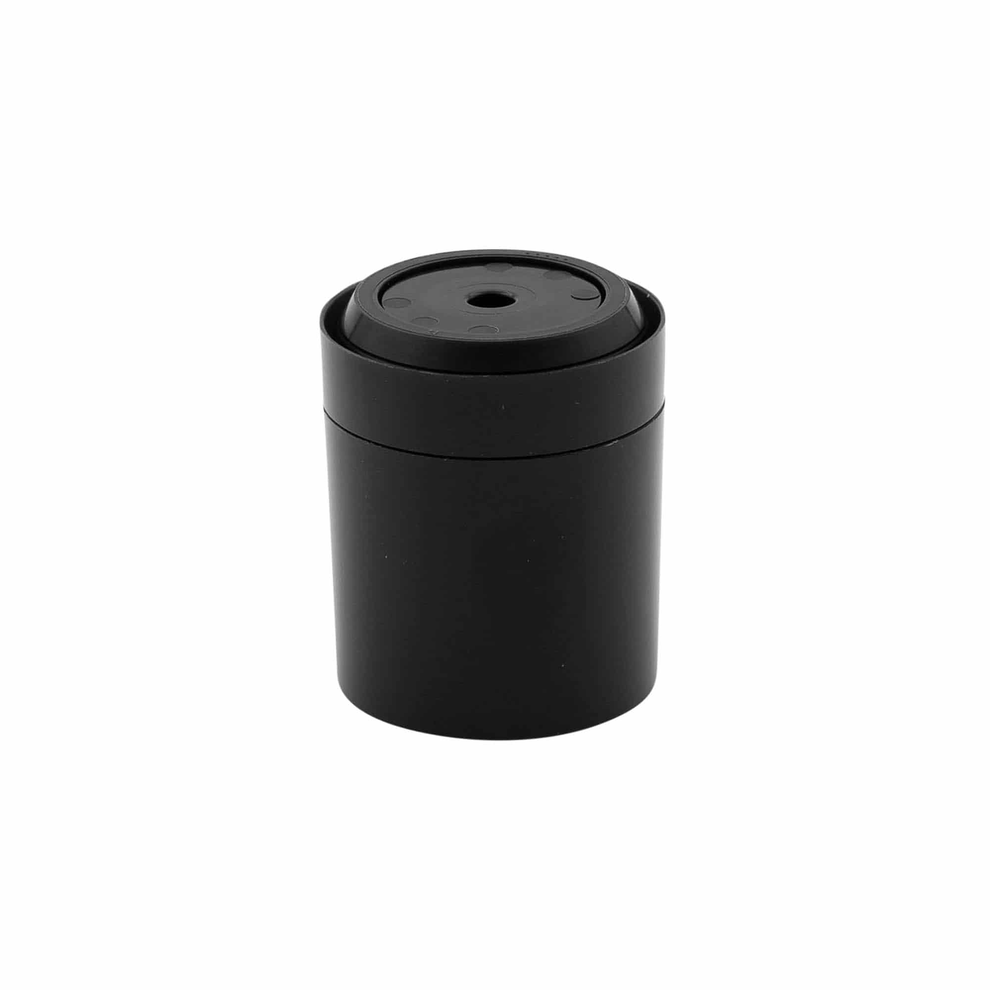 Κεφαλή αντλίας Airless Dispenser 'Micro', πλαστικό PP, μαύρη