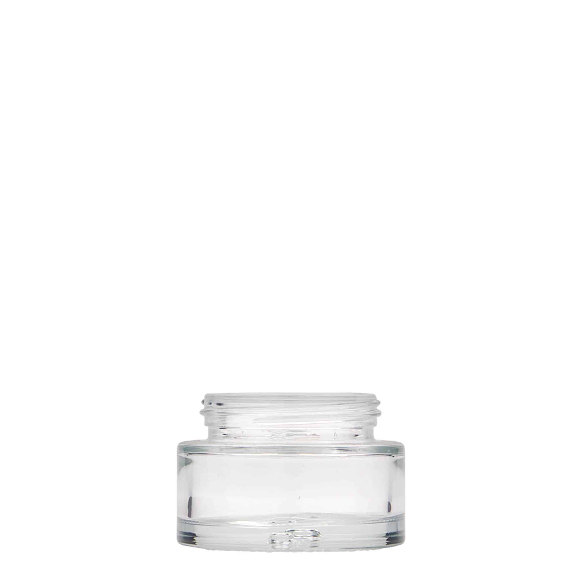 Βάζο για καλλυντικά 'Clear Edition' 30 ml, γυάλινο, στόμιο: βιδωτό πώμα