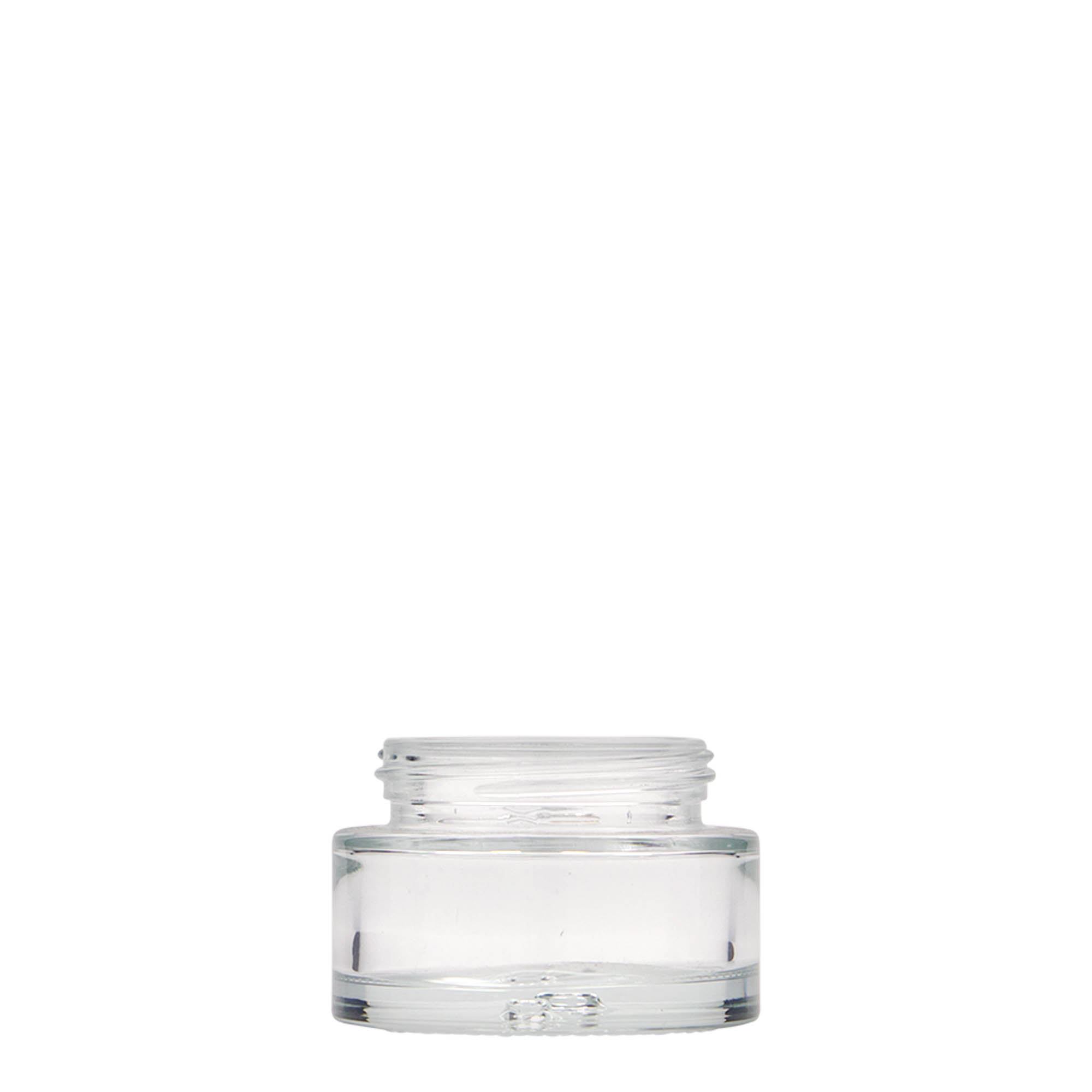 Βάζο για καλλυντικά 'Clear Edition' 30 ml, γυάλινο, στόμιο: βιδωτό πώμα