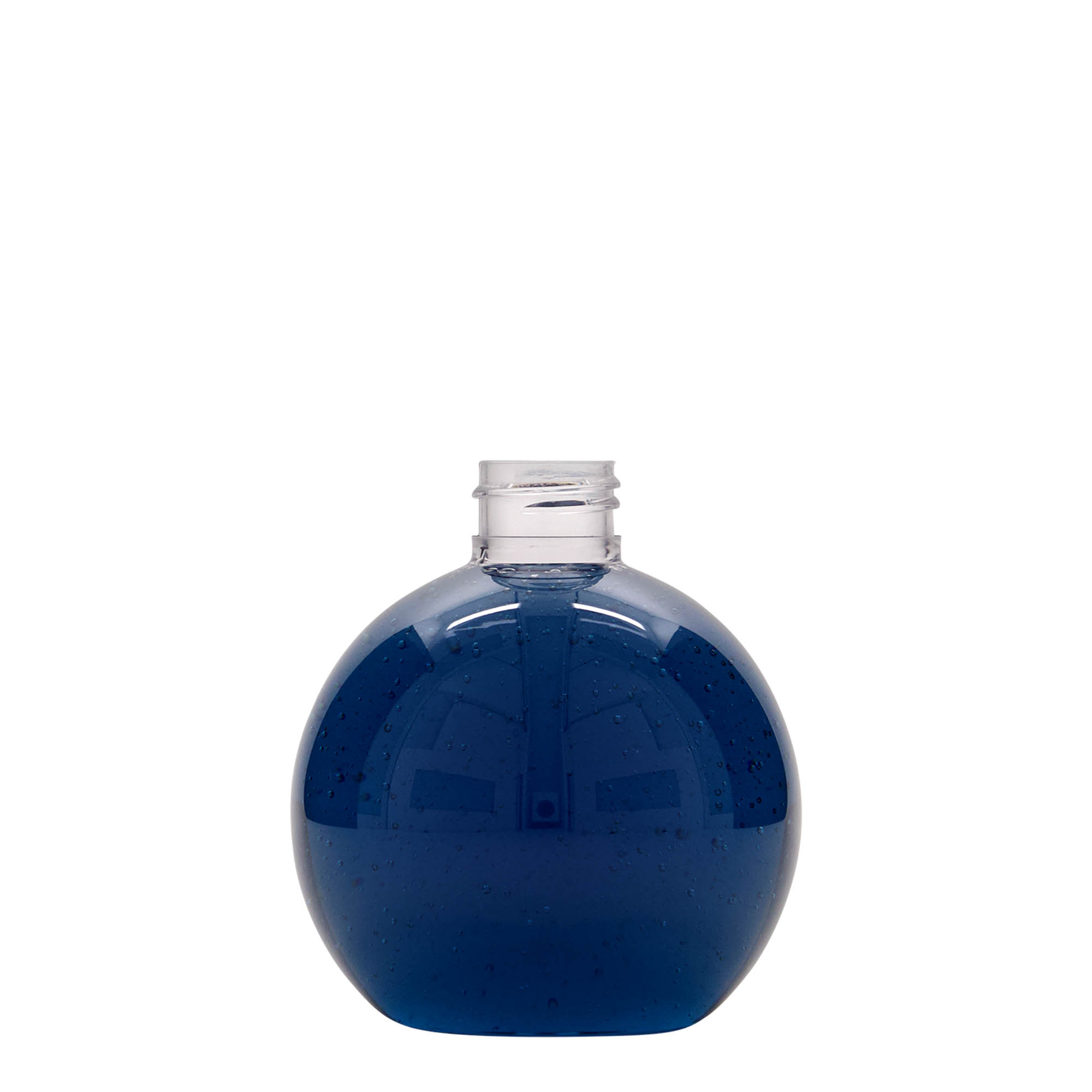 Μπουκάλι PET 'Perry' 250 ml, στρογγυλό, πλαστικό, στόμιο: GPI 24/410 Μπουκάλι PET 'Perry' 250 ml, στρογγυλό, πλαστικό, στόμιο: GPI 24/410