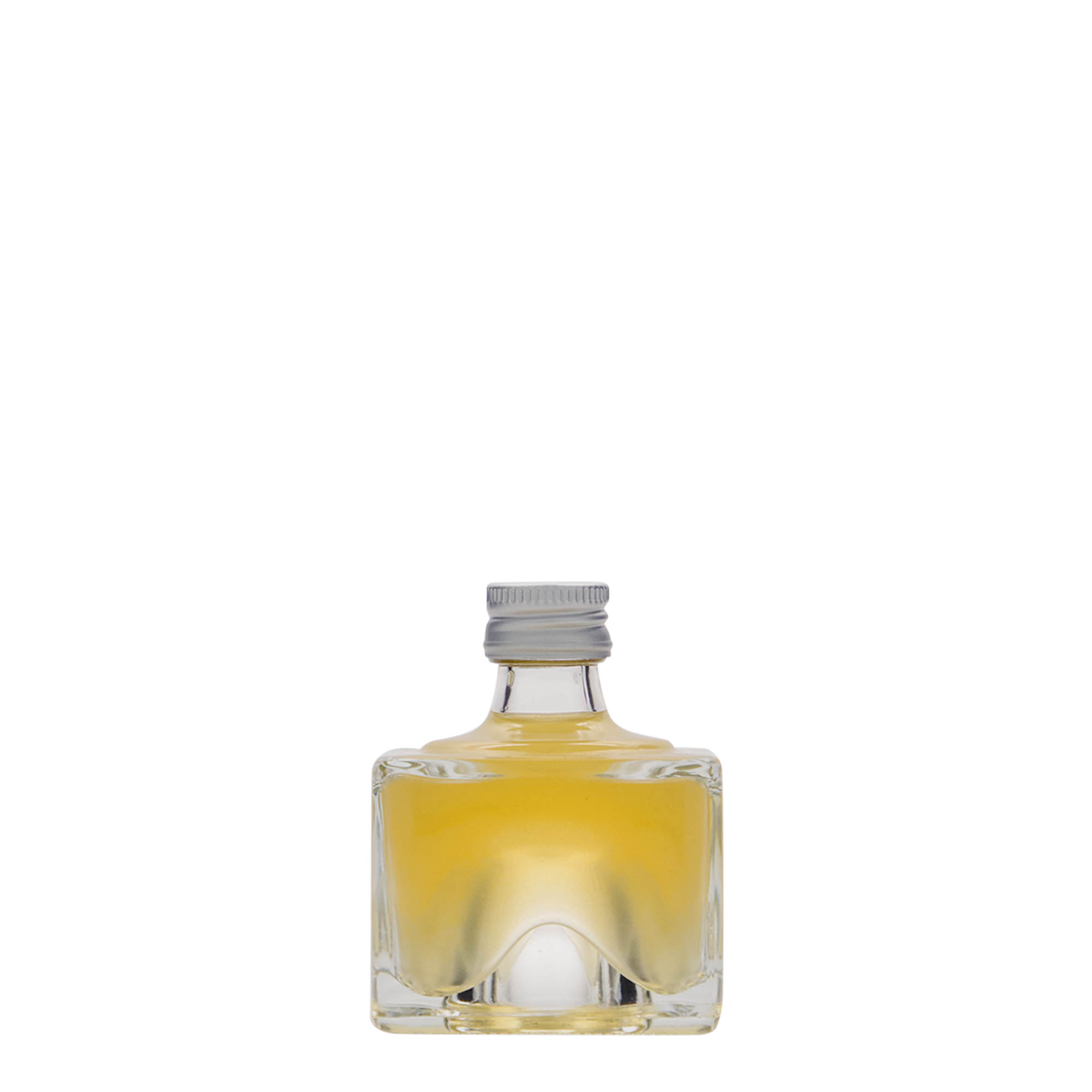Γυάλινο μπουκάλι 'Cocolores' 40 ml, τετράγωνο, στόμιο: PP 18