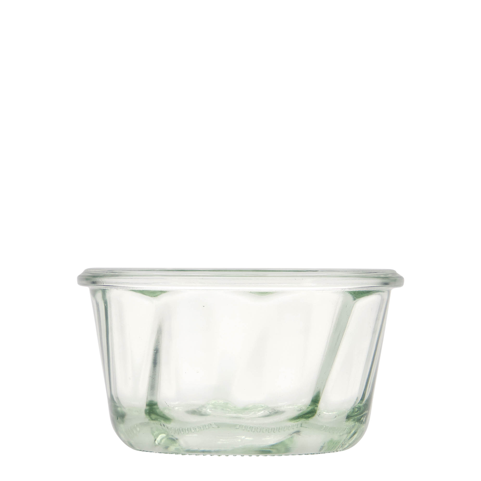Βάζο σε σχήμα φόρμας για κέικ WECK 280 ml, στόμιο: στρογγυλεμένο χείλος Βάζο σε σχήμα φόρμας για κέικ WECK 280 ml, στόμιο: στρογγυλεμένο χείλος