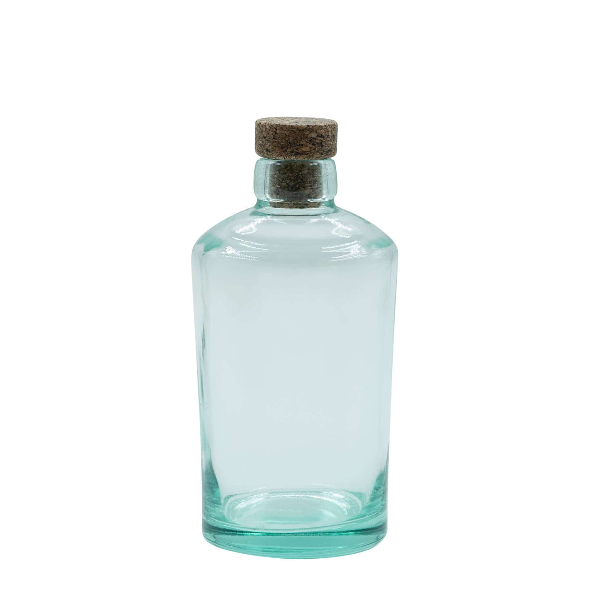 500 ml γυάλινο μπουκάλι 'Barrel', στόμιο: φελλός