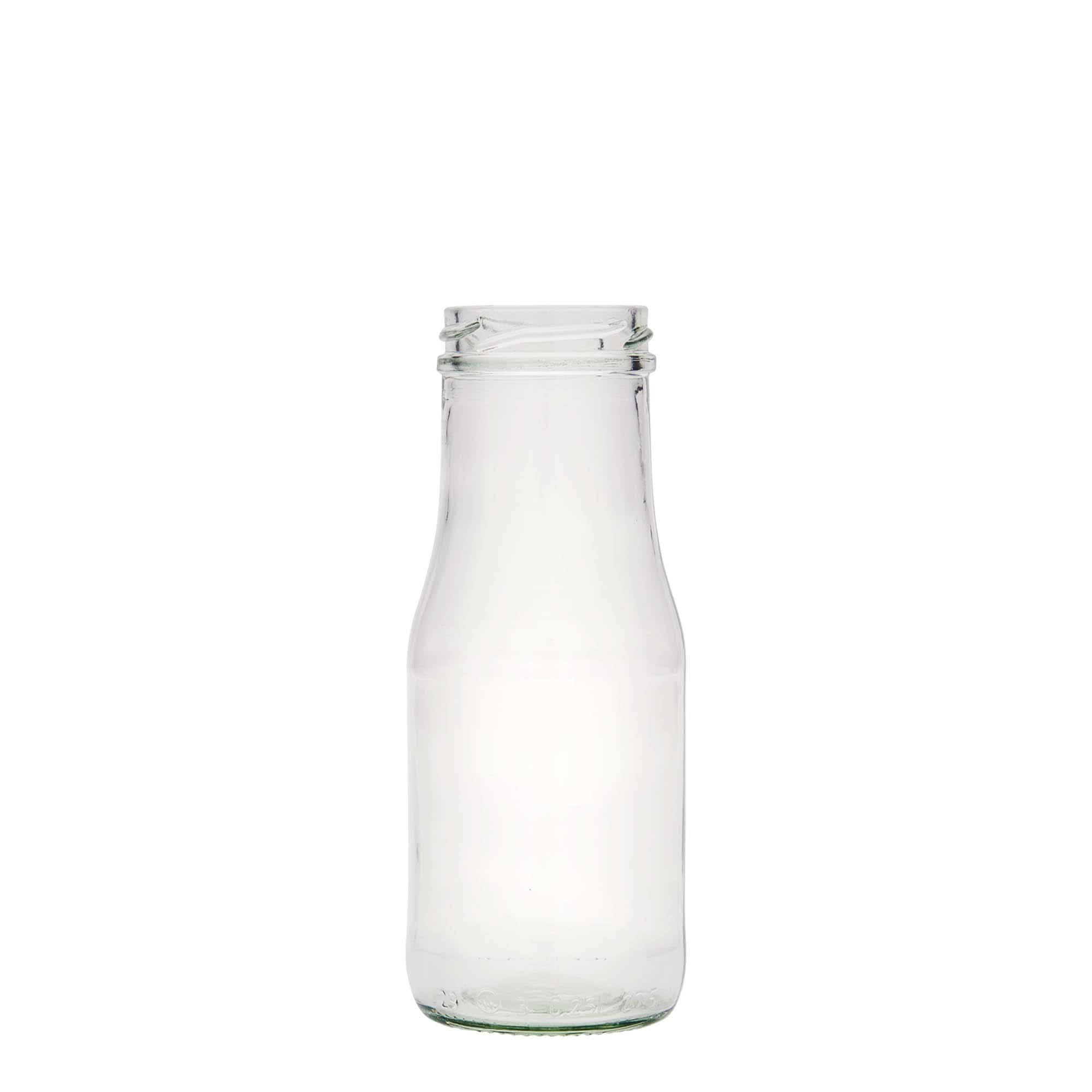 Γυάλινο μπουκάλι 'Susann' 250 ml, στόμιο: twist-off (TO 48) Γυάλινο μπουκάλι 'Susann' 250 ml, στόμιο: twist-off (TO 48)