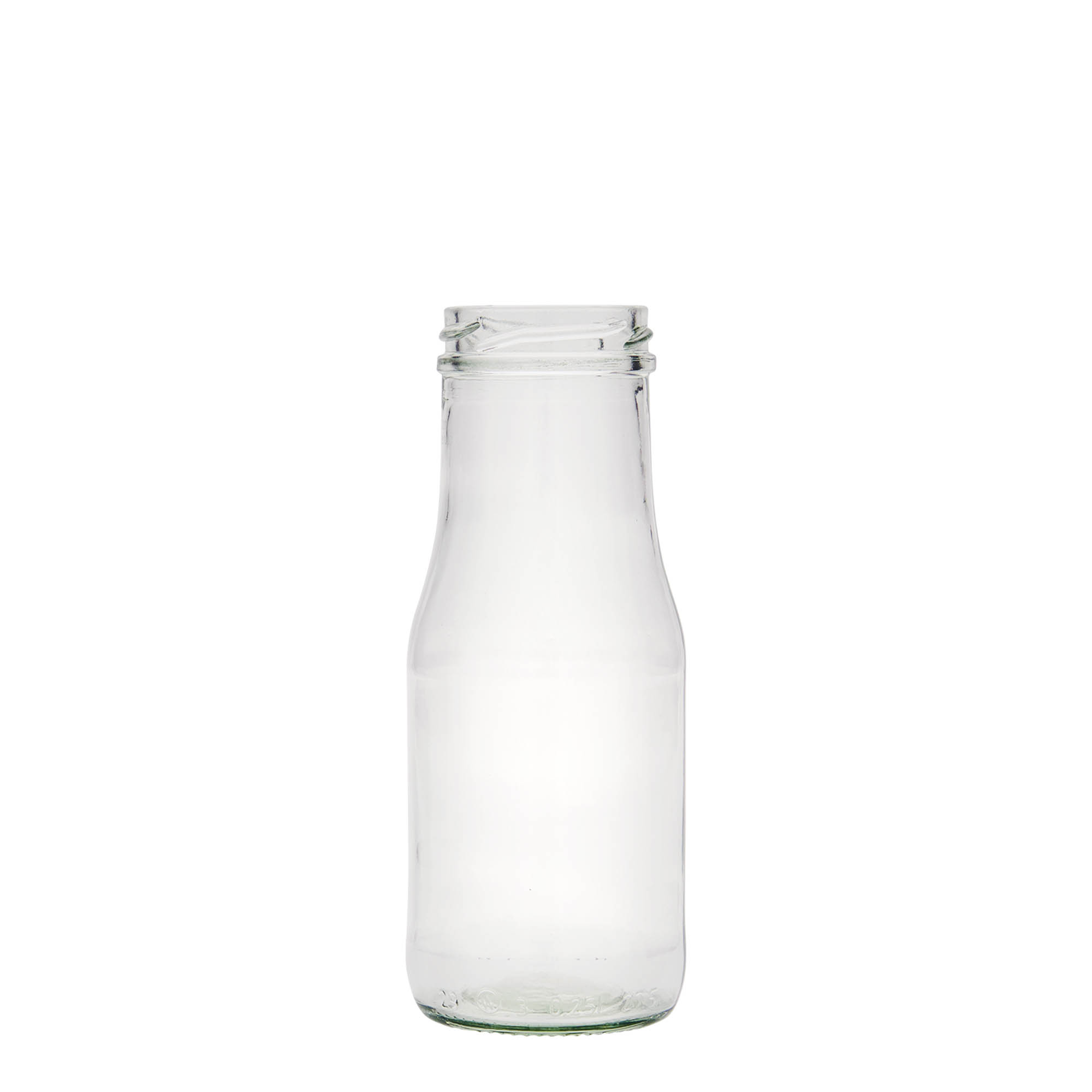 Γυάλινο μπουκάλι 'Susann' 250 ml, στόμιο: twist-off (TO 48) Γυάλινο μπουκάλι 'Susann' 250 ml, στόμιο: twist-off (TO 48)