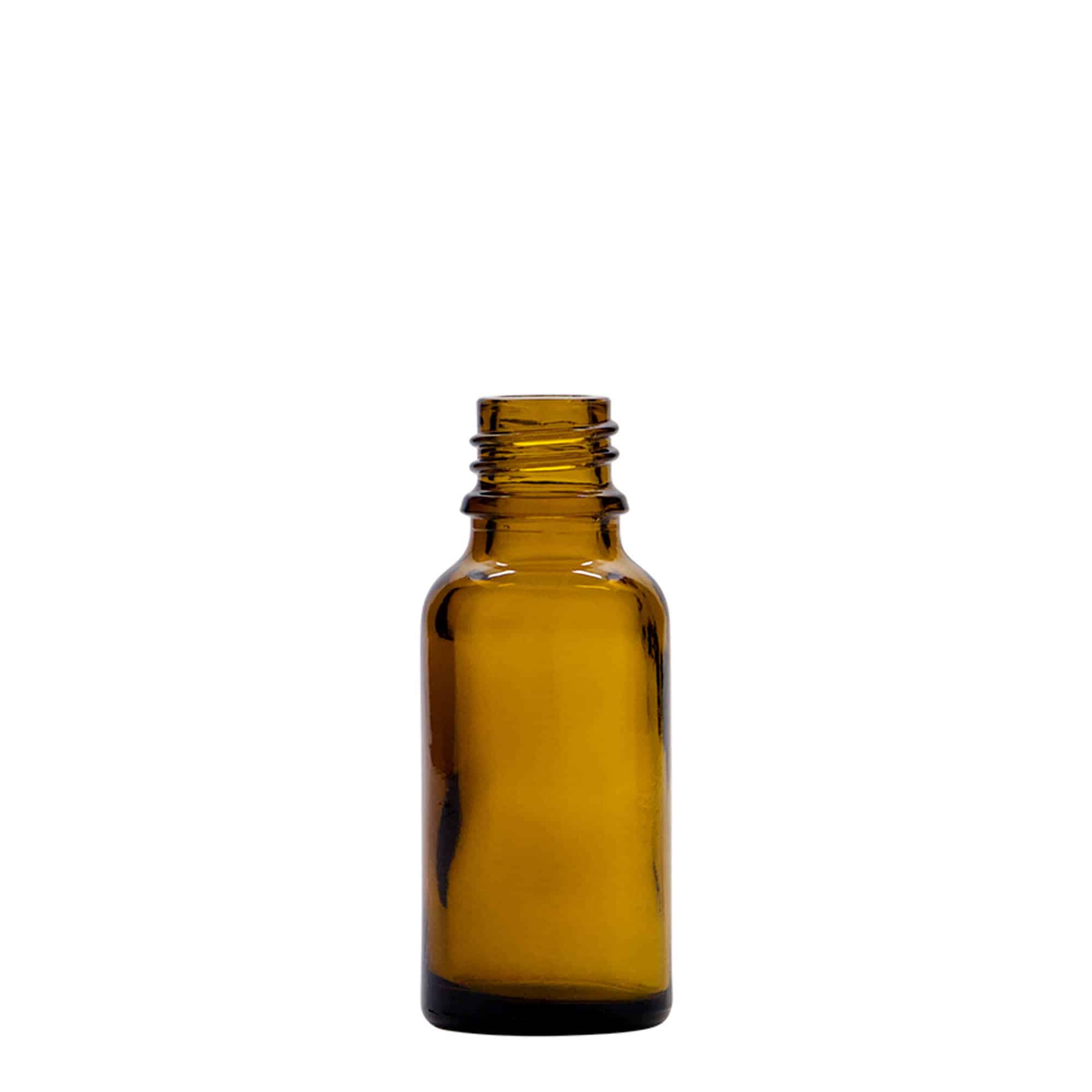Μπουκάλι ψεκασμού φαρμάκου 20 ml, γυάλινο, καφέ, στόμιο: DIN 18