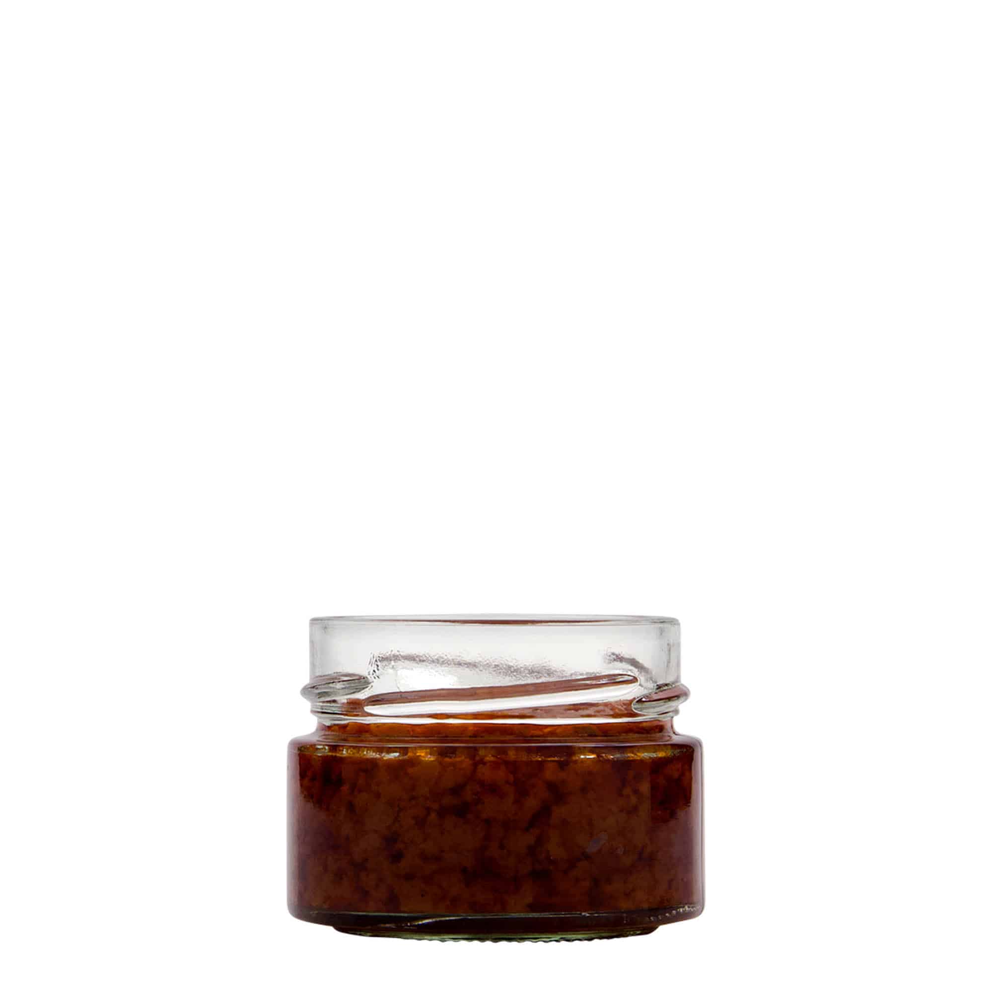 Στρογγυλό βάζο 'Aurora' 130 ml, στόμιο: deep twist-off (DTO 66)