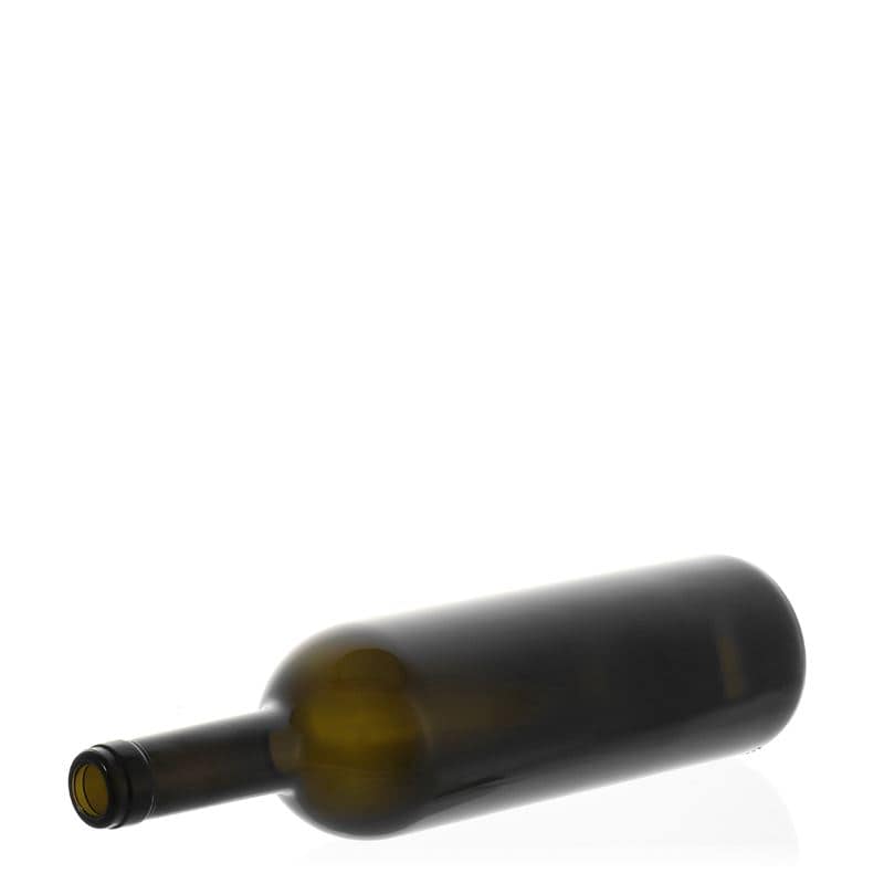 Μπουκάλι κρασιού 'Golia' 750 ml, πράσινο αντικέ, στόμιο: φελλός