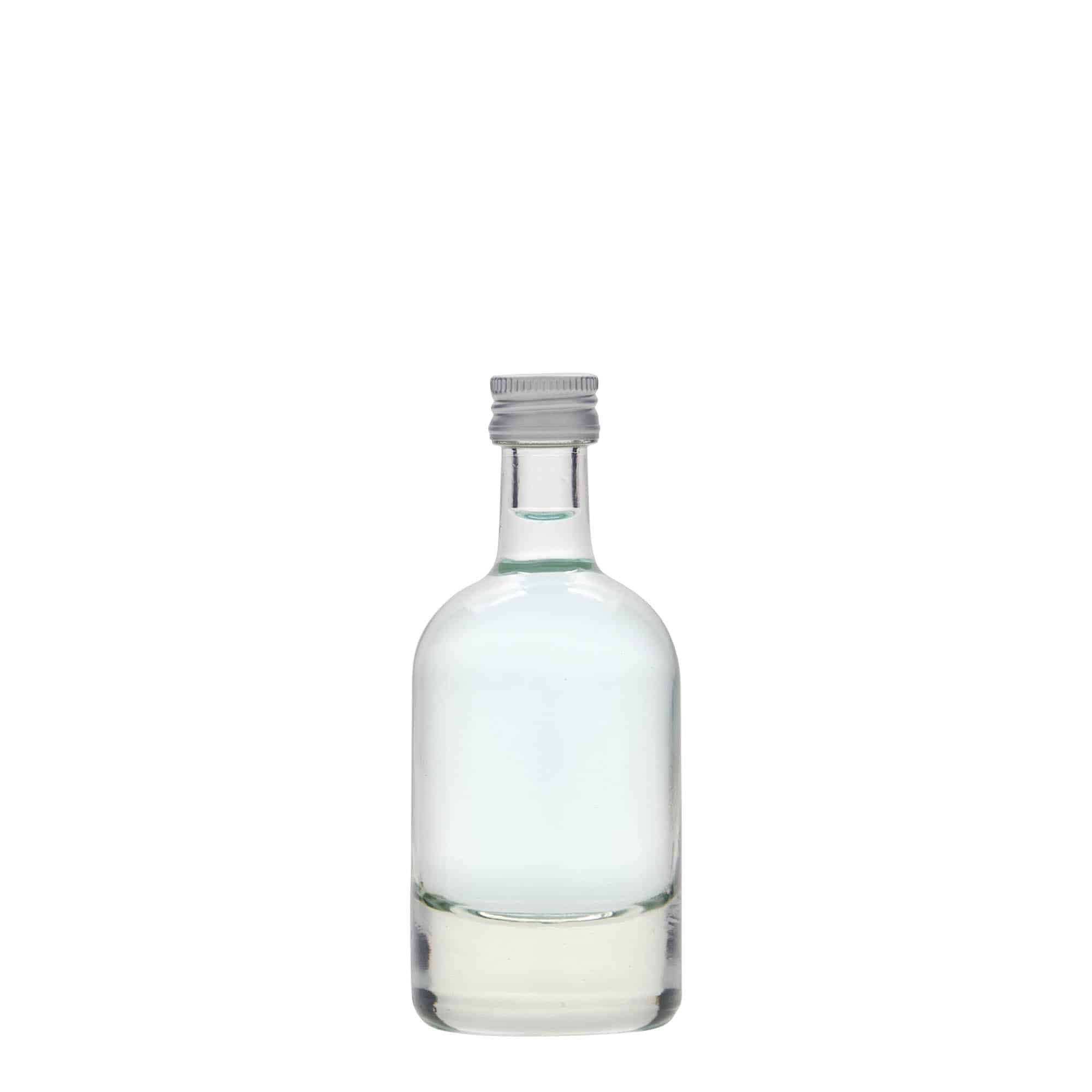 Γυάλινο μπουκάλι 'Linea Uno' 50 ml, στόμιο: PP 18