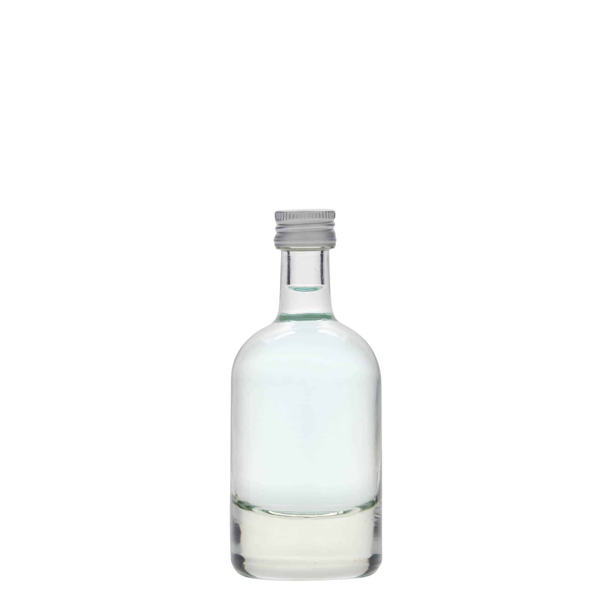 Γυάλινο μπουκάλι 'Linea Uno' 50 ml, στόμιο: PP 18