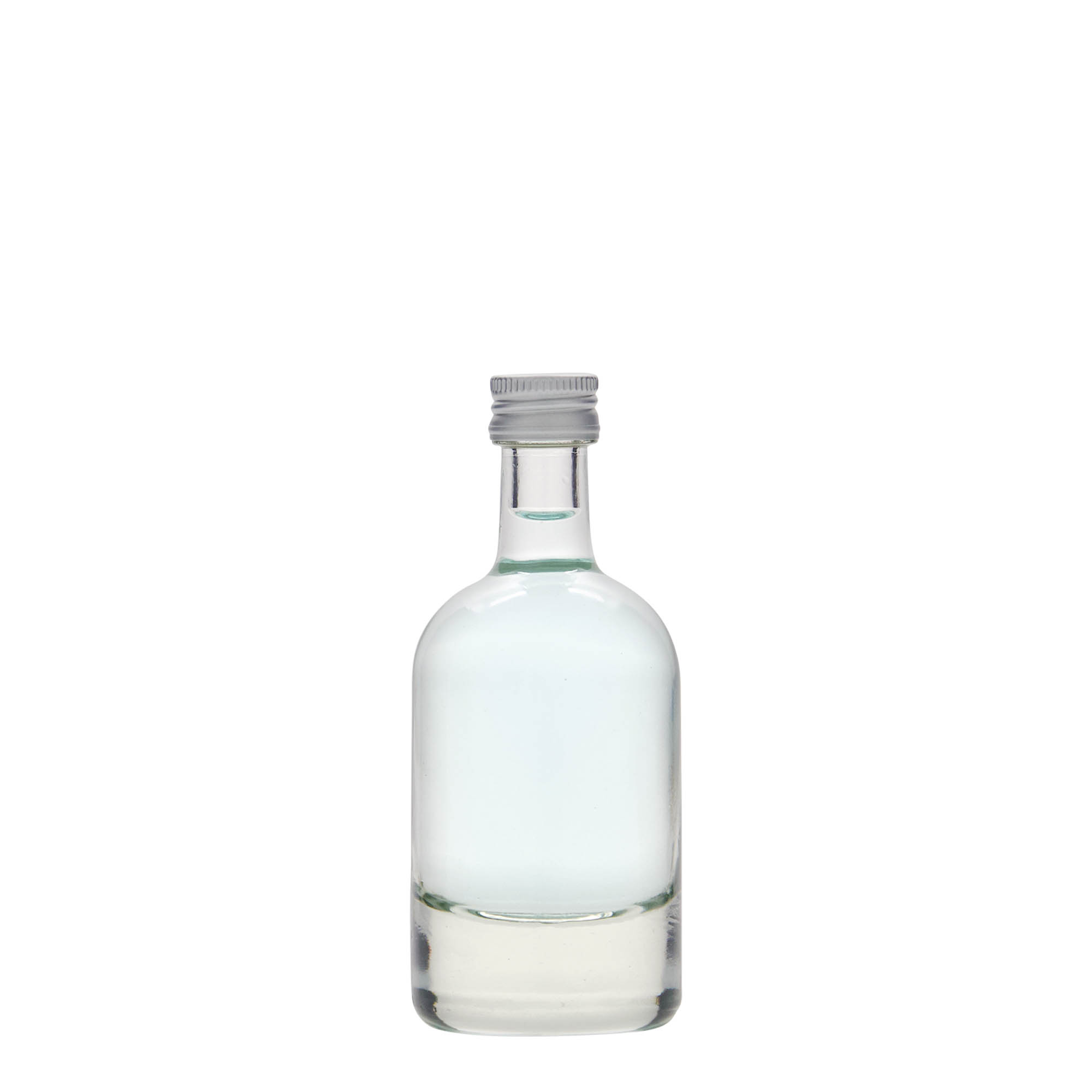Γυάλινο μπουκάλι 'Linea Uno' 50 ml, στόμιο: PP 18 Γυάλινο μπουκάλι 'Linea Uno' 50 ml, στόμιο: PP 18