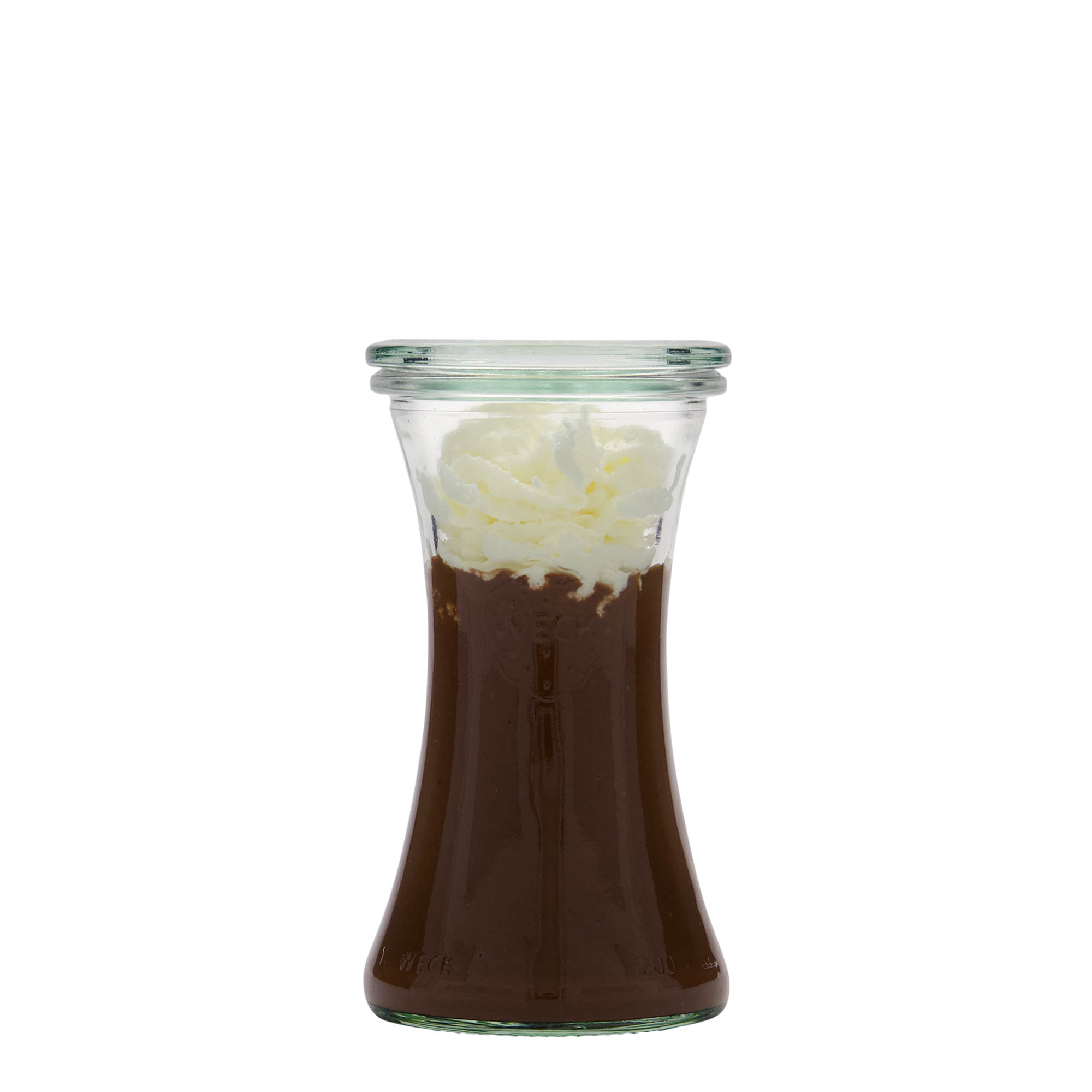 Βάζο για εκλεκτά τρόφιμα WECK 200 ml, στόμιο: στρογγυλεμένο χείλος