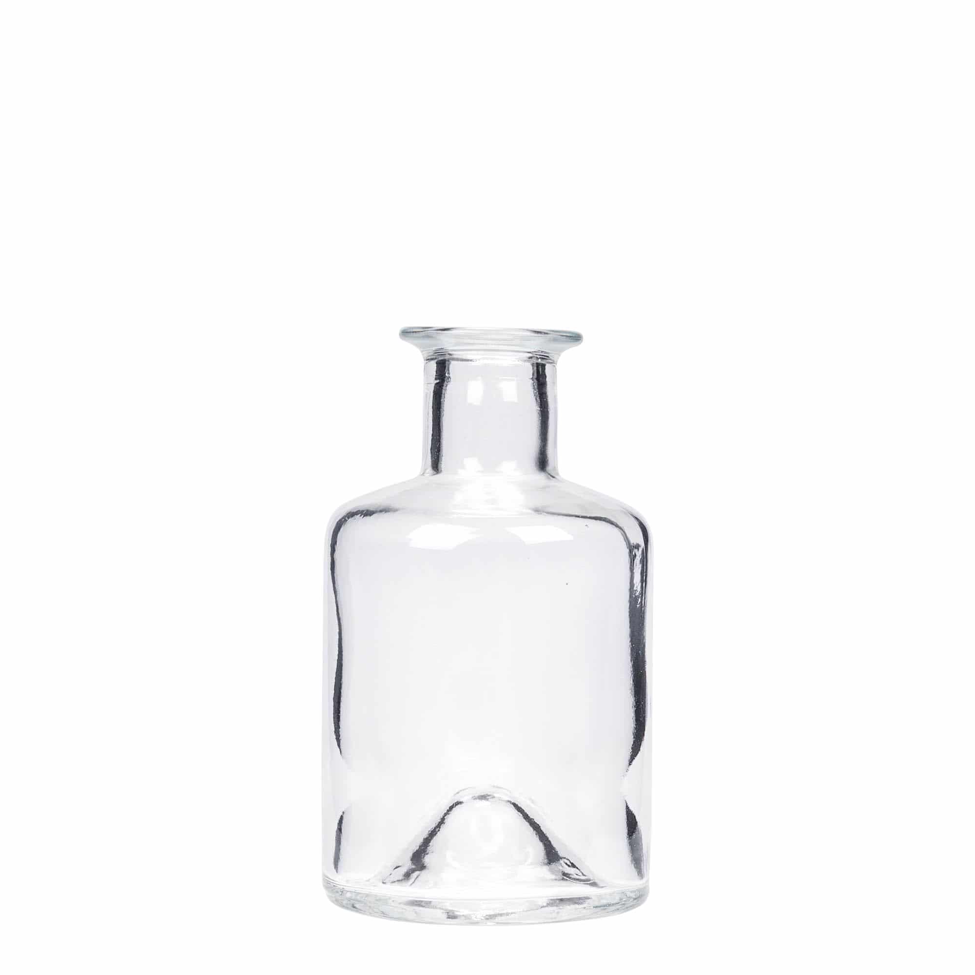Γυάλινο μπουκάλι φαρμακείου 200 ml, στόμιο: φελλός Γυάλινο μπουκάλι φαρμακείου 200 ml, στόμιο: φελλός