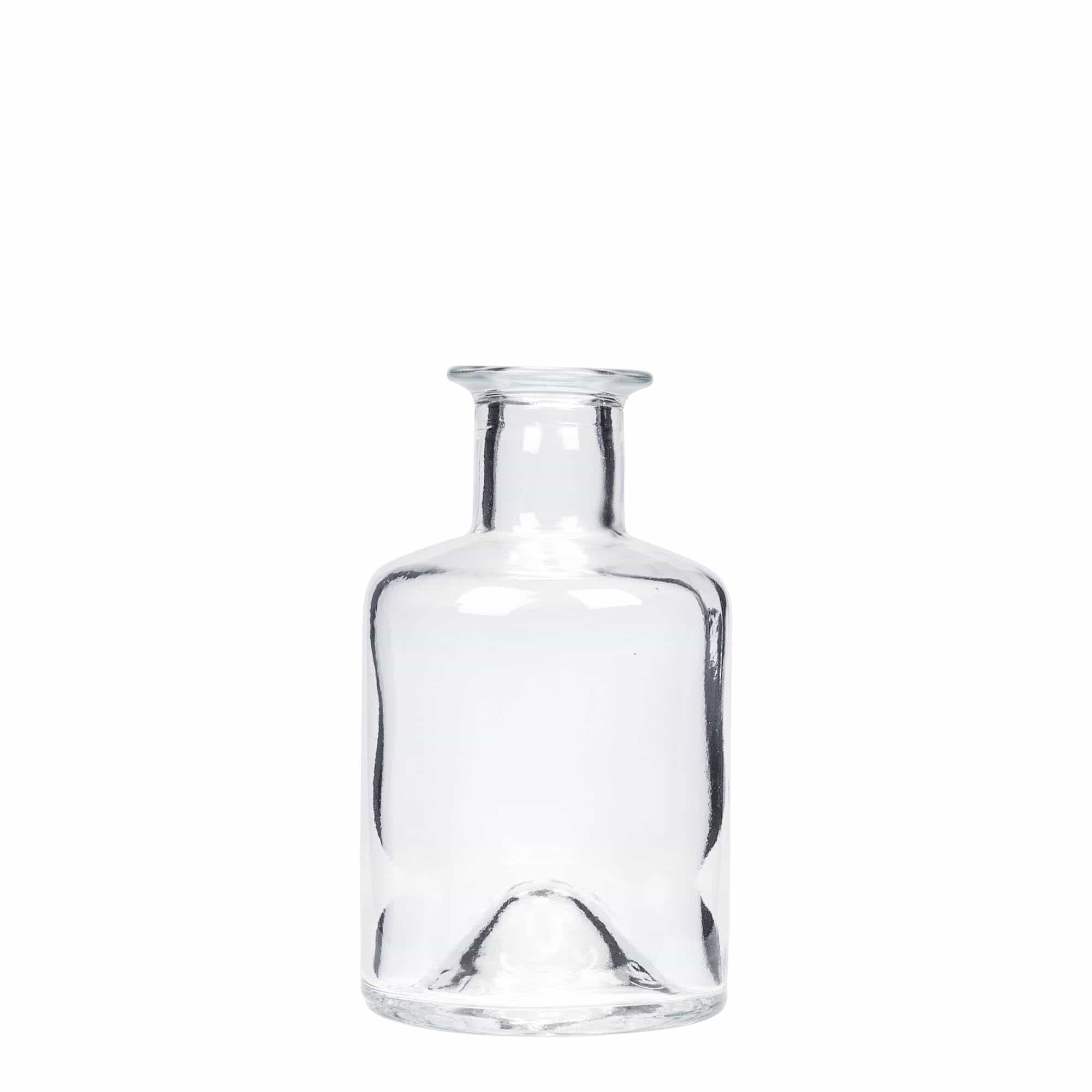 200 ml γυάλινο μπουκάλι φαρμακοποιού, στόμιο: φελλός