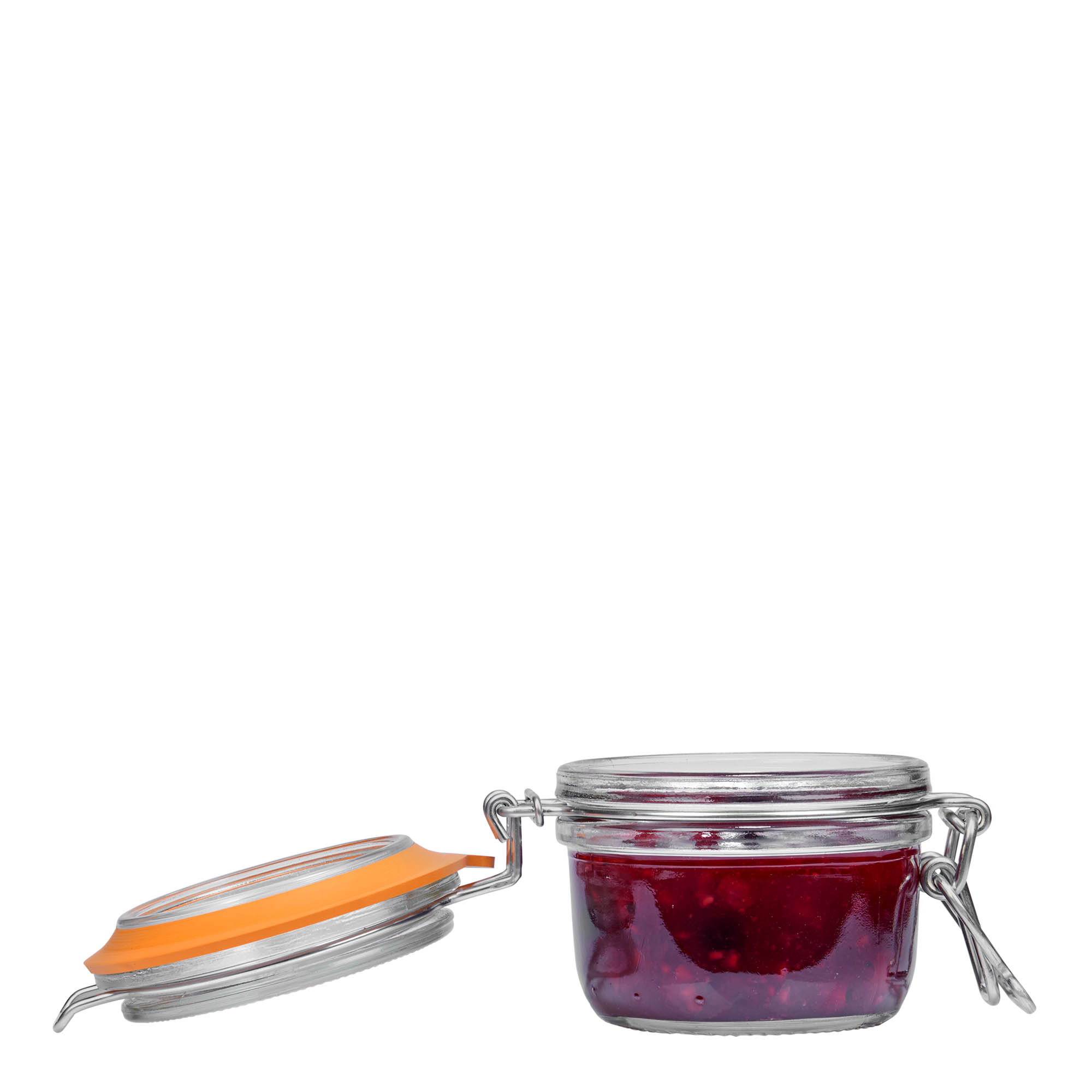 Βάζο με καπάκι με κλιπ 'Le Parfait Super Terrine' 125 ml, στόμιο: καπάκι με κλιπ Βάζο με καπάκι με κλιπ 'Le Parfait Super Terrine' 125 ml, στόμιο: καπάκι με κλιπ