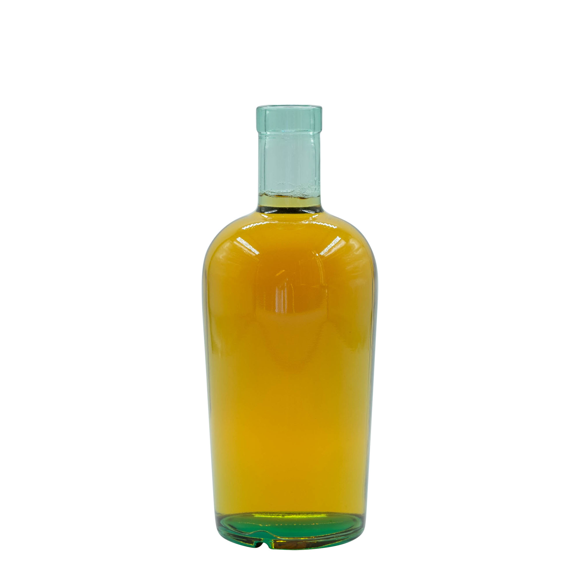 700 ml Glasflasche 'Teo Light', Mündung: Kork 700 ml Glasflasche 'Teo Light', Mündung: Kork