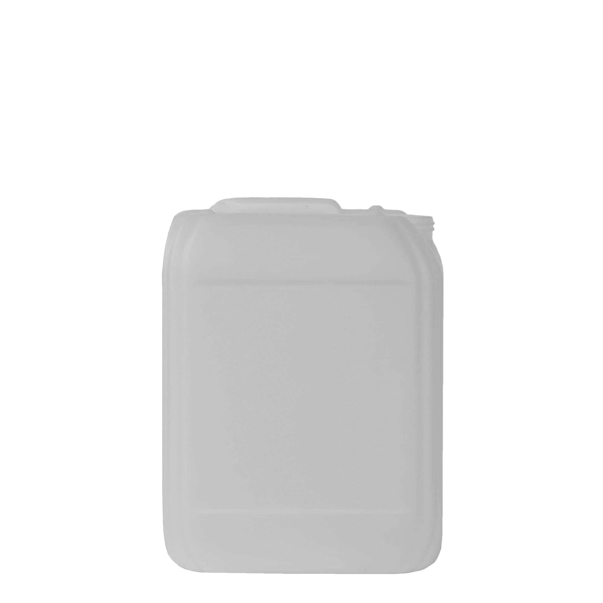 Μπιτόνι 10 l, ορθογώνιο, πλαστικό HDPE, φυσικό χρώμα, στόμιο: ND 55