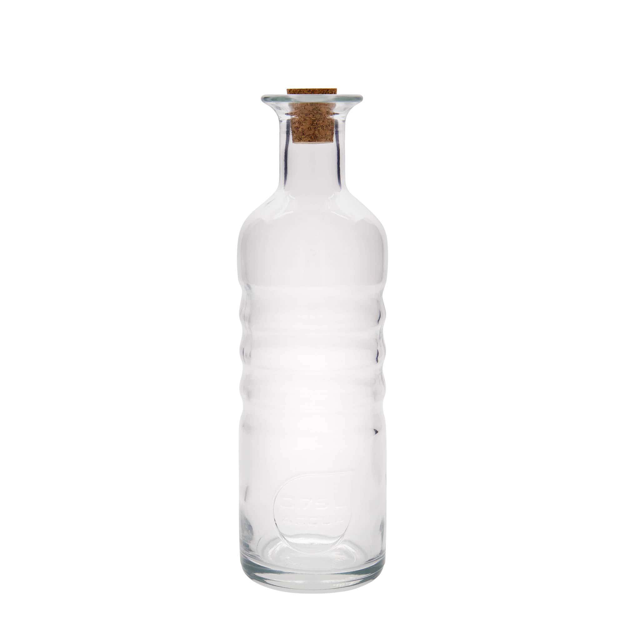 750 ml γυάλινο μπουκάλι 'Optima Acqua', στόμιο: φελλός