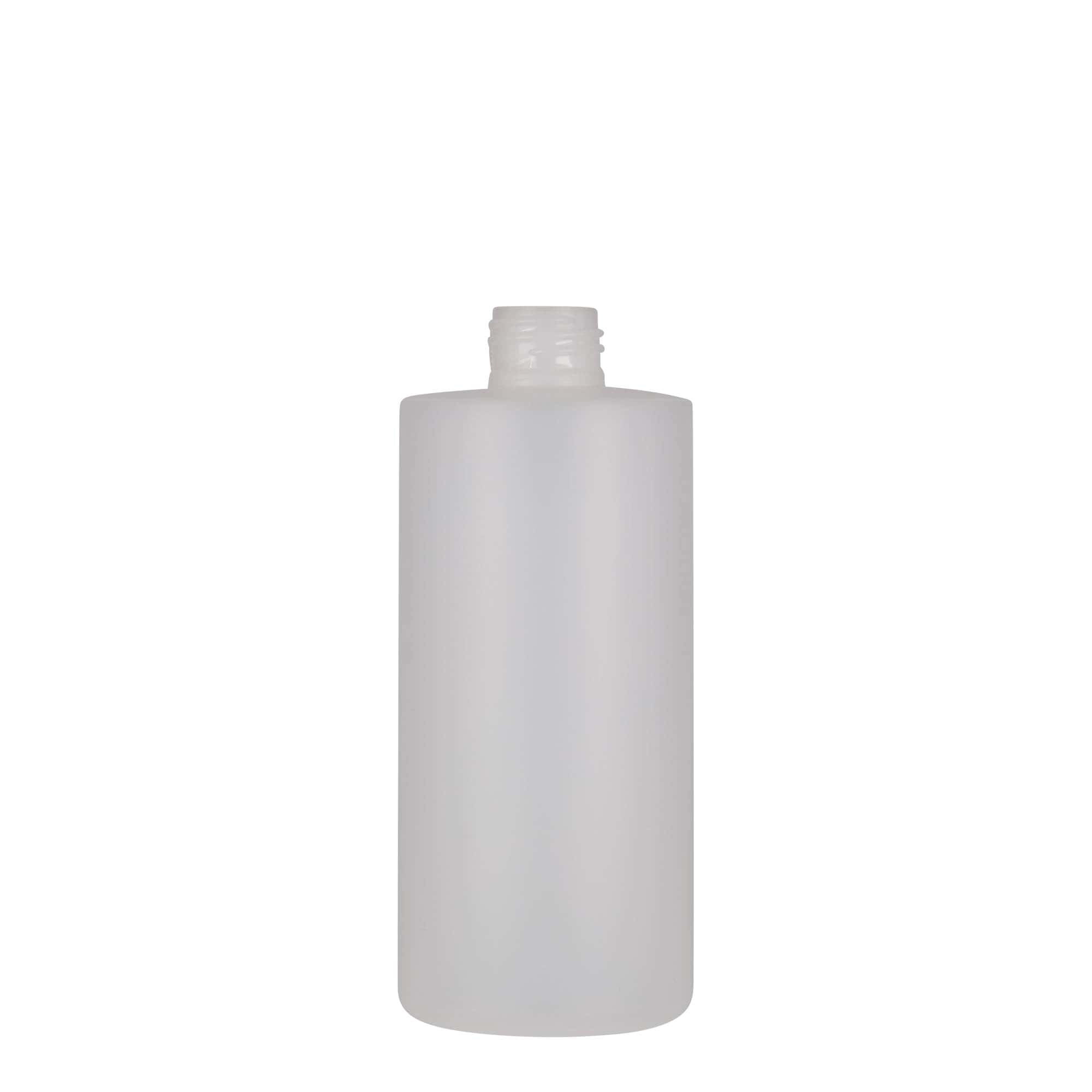 300 ml πλαστικό μπουκάλι 'Pipe', HDPE, λευκό, στόμιο: 24/410