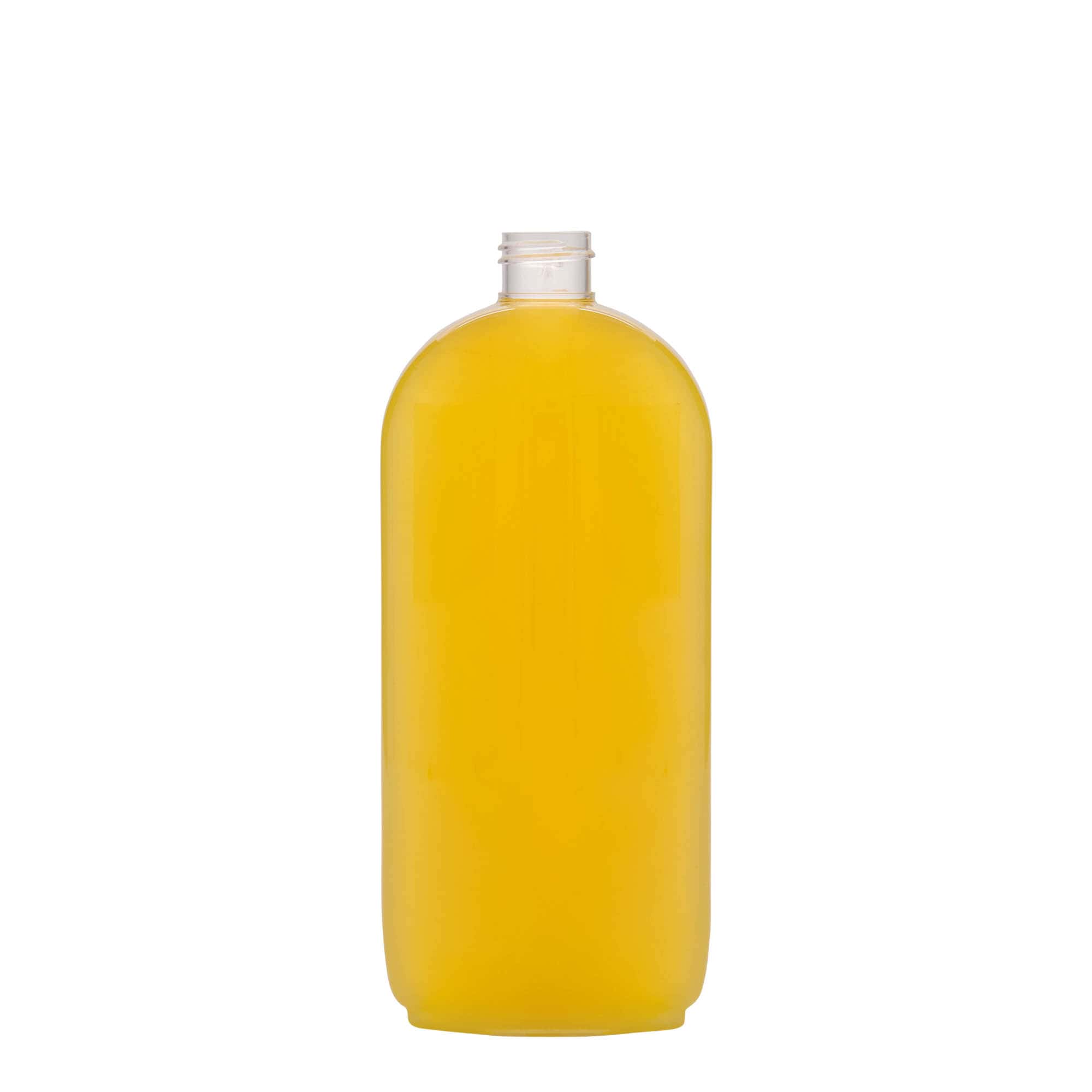 Μπουκάλι PET 'Iris' 500 ml, οβάλ, πλαστικό, στόμιο: GPI 24/410
