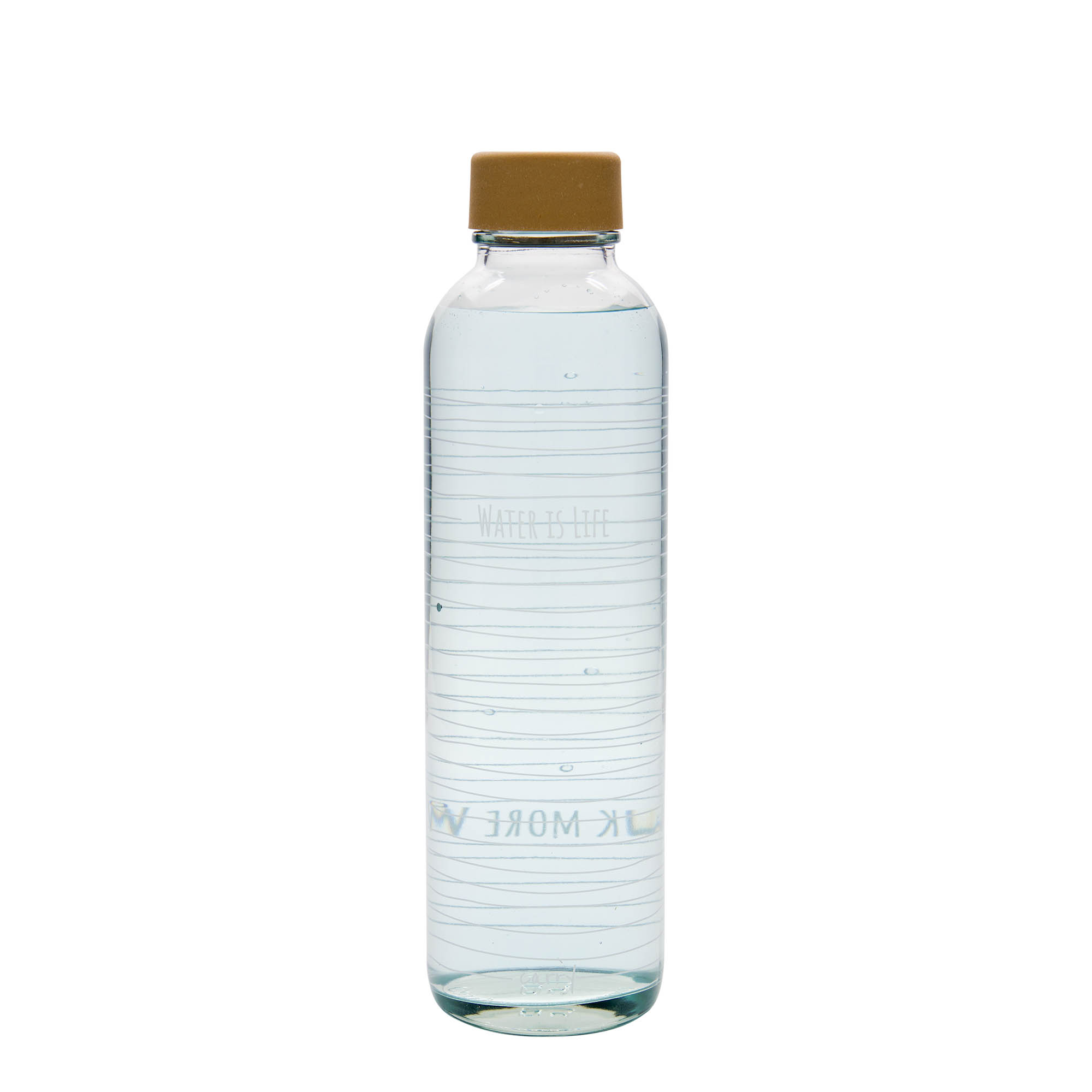 Παγούρι 'CARRY Bottle' 700 ml, σχέδιο: Water is Life, στόμιο: βιδωτό πώμα