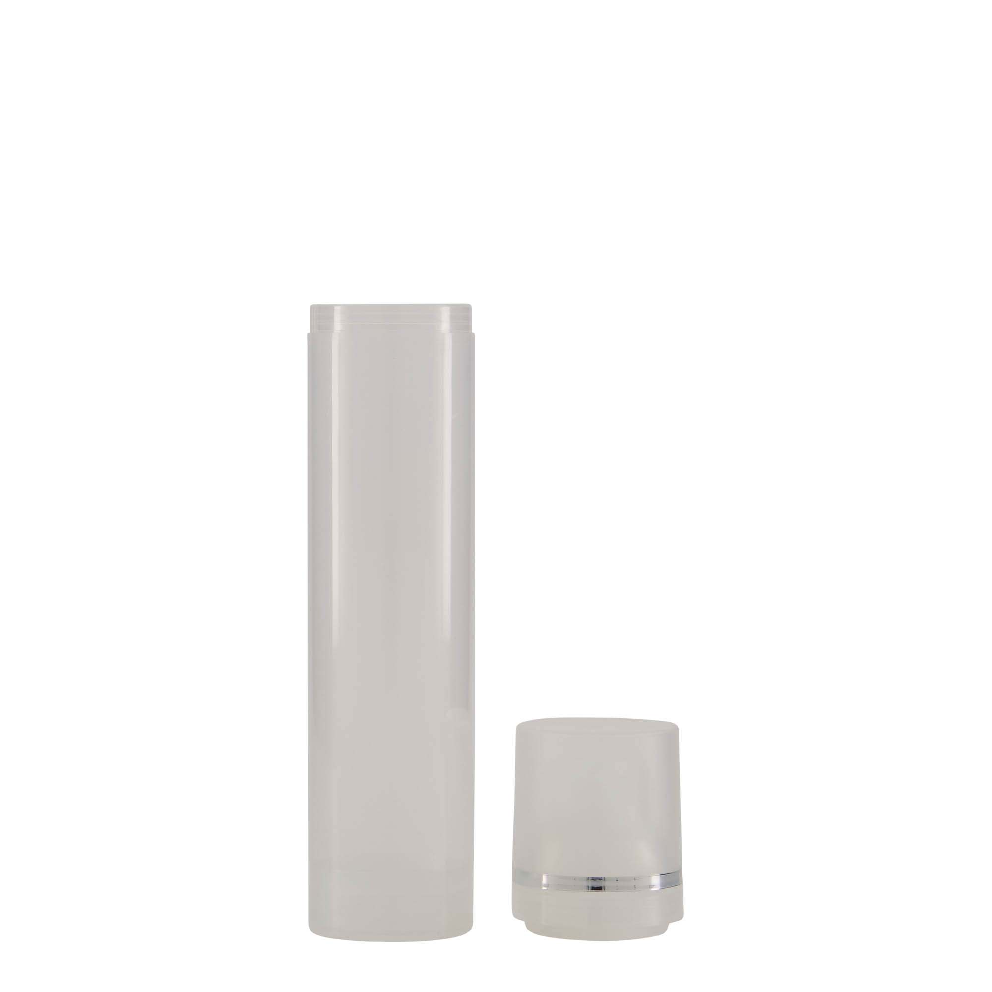 Airless Dispenser 'Mezzo' 100 ml, πλαστικό PP, φυσικό χρώμα Airless Dispenser 'Mezzo' 100 ml, πλαστικό PP, φυσικό χρώμα