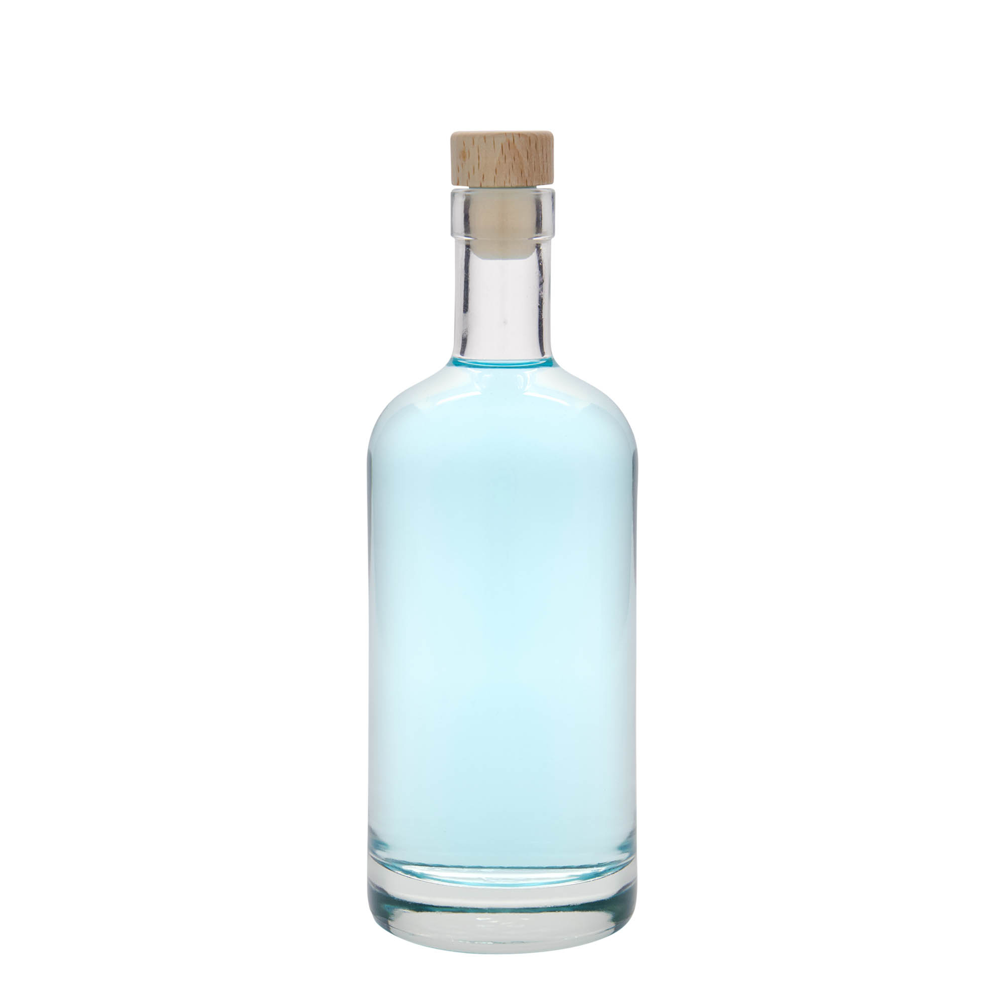 Γυάλινο μπουκάλι 'Linea Uno' 500 ml, στόμιο: φελλός