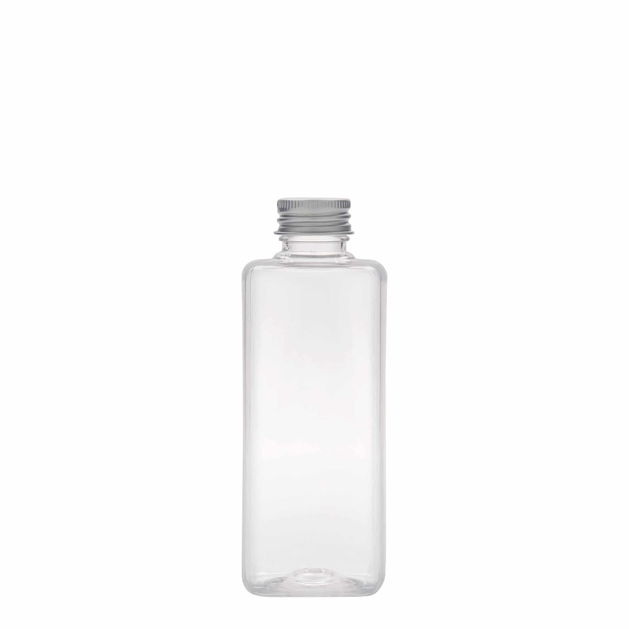 Μπουκάλι PET 'Karl' 200 ml, τετράγωνο, πλαστικό, στόμιο: GPI 24/410 Μπουκάλι PET 'Karl' 200 ml, τετράγωνο, πλαστικό, στόμιο: GPI 24/410
