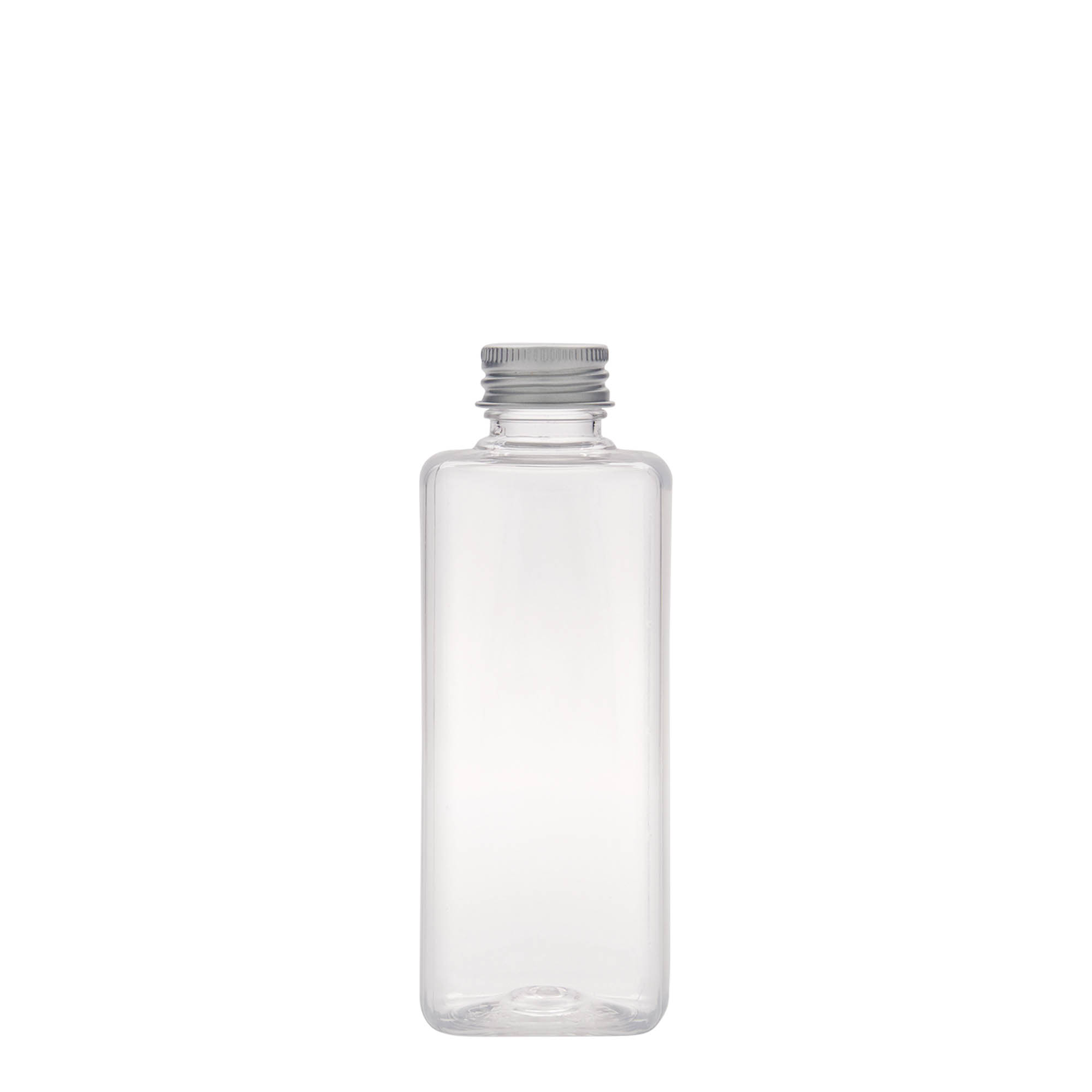 Μπουκάλι PET 'Karl' 200 ml, τετράγωνο, πλαστικό, στόμιο: GPI 24/410 Μπουκάλι PET 'Karl' 200 ml, τετράγωνο, πλαστικό, στόμιο: GPI 24/410