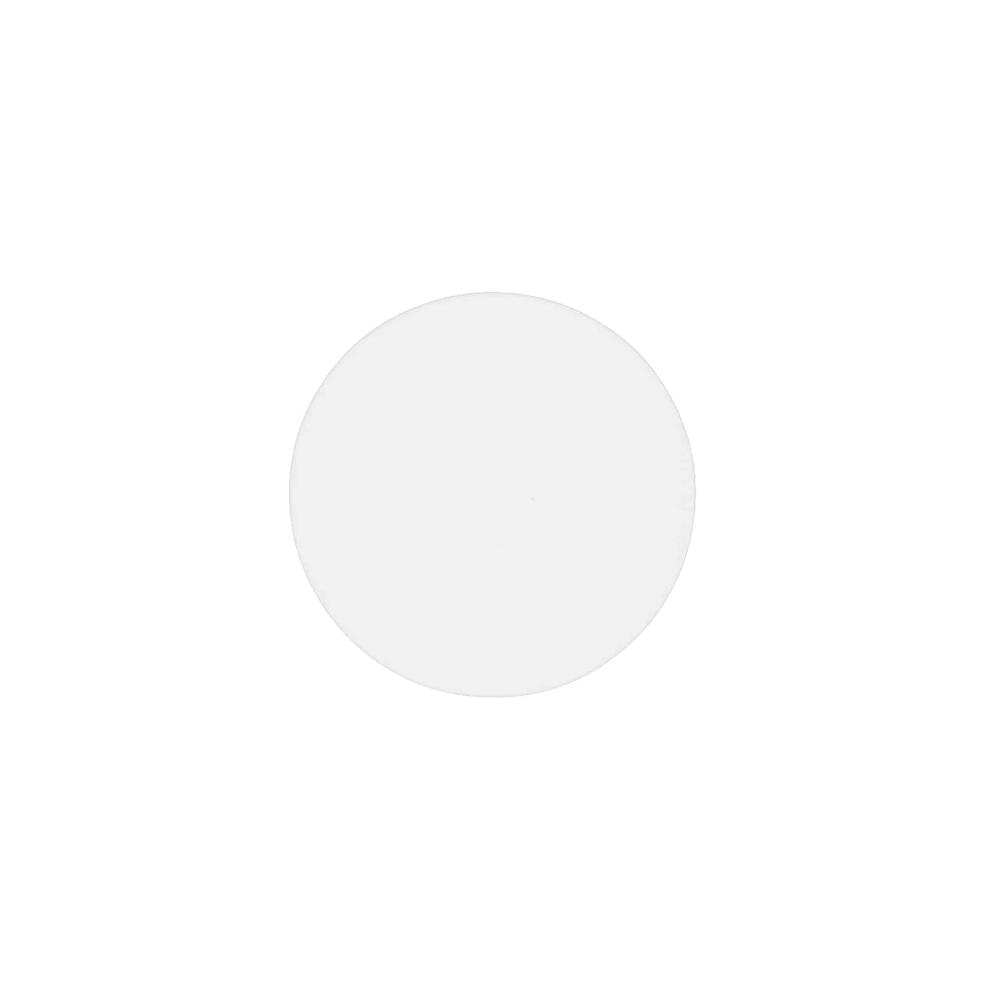 Κάλυμμα βιδωτό για 60 ml 'Brown Line', PP, λευκό