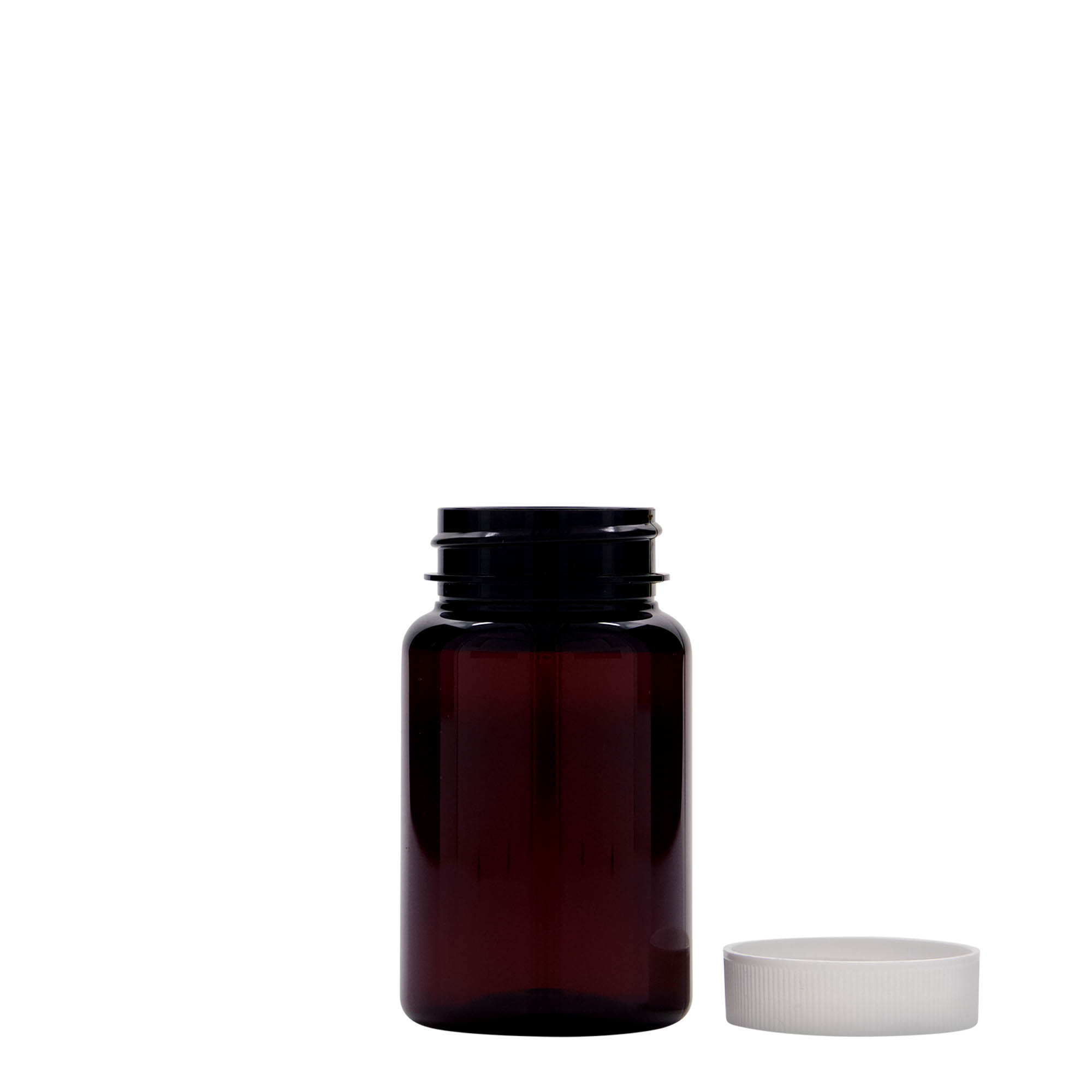 Δοχείο PET 75 ml, πλαστικό, καφέ, στόμιο: GPI 38/400 Δοχείο PET 75 ml, πλαστικό, καφέ, στόμιο: GPI 38/400