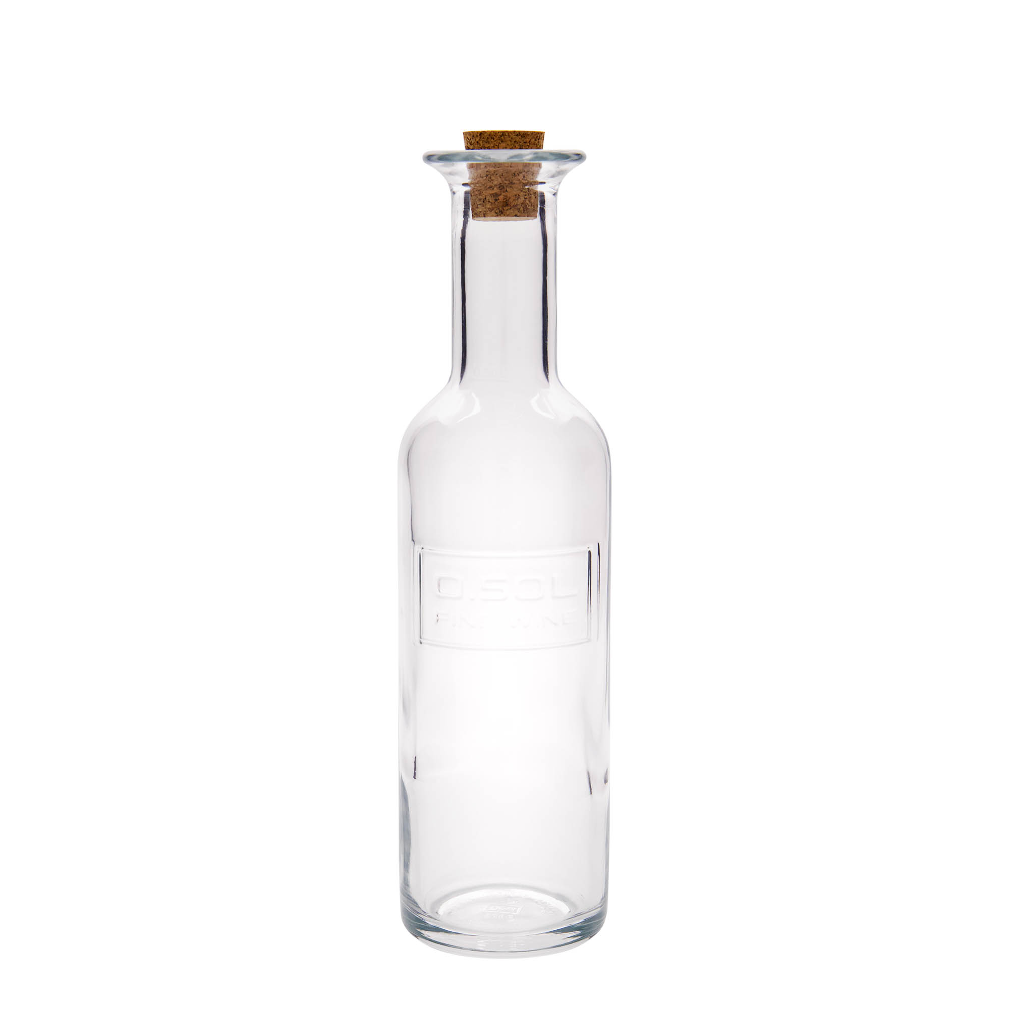 Γυάλινο μπουκάλι 'Optima Fine Wine' 500 ml, στόμιο: φελλός