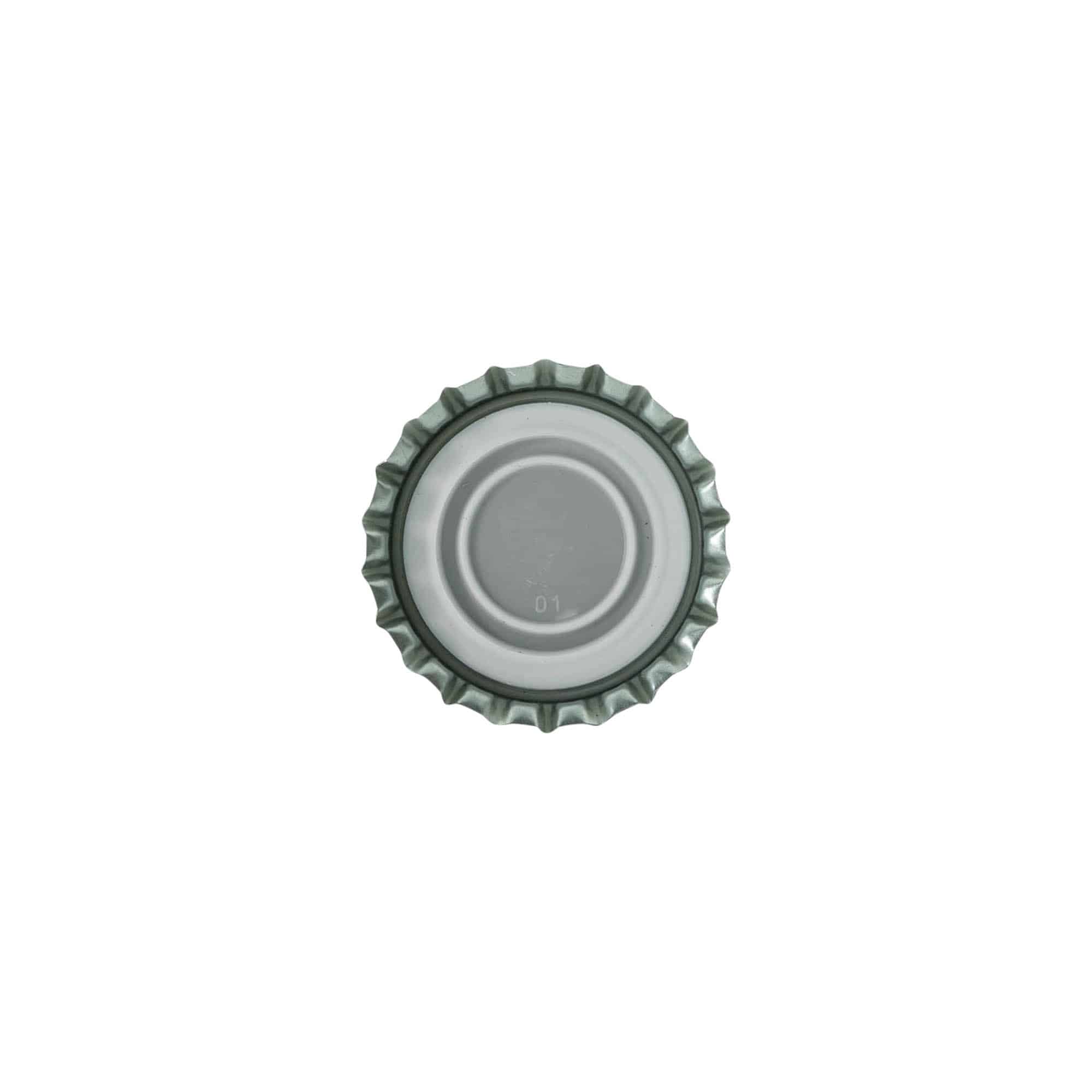 Μεταλλική τάπα 29 mm, μεταλλική, μαύρη