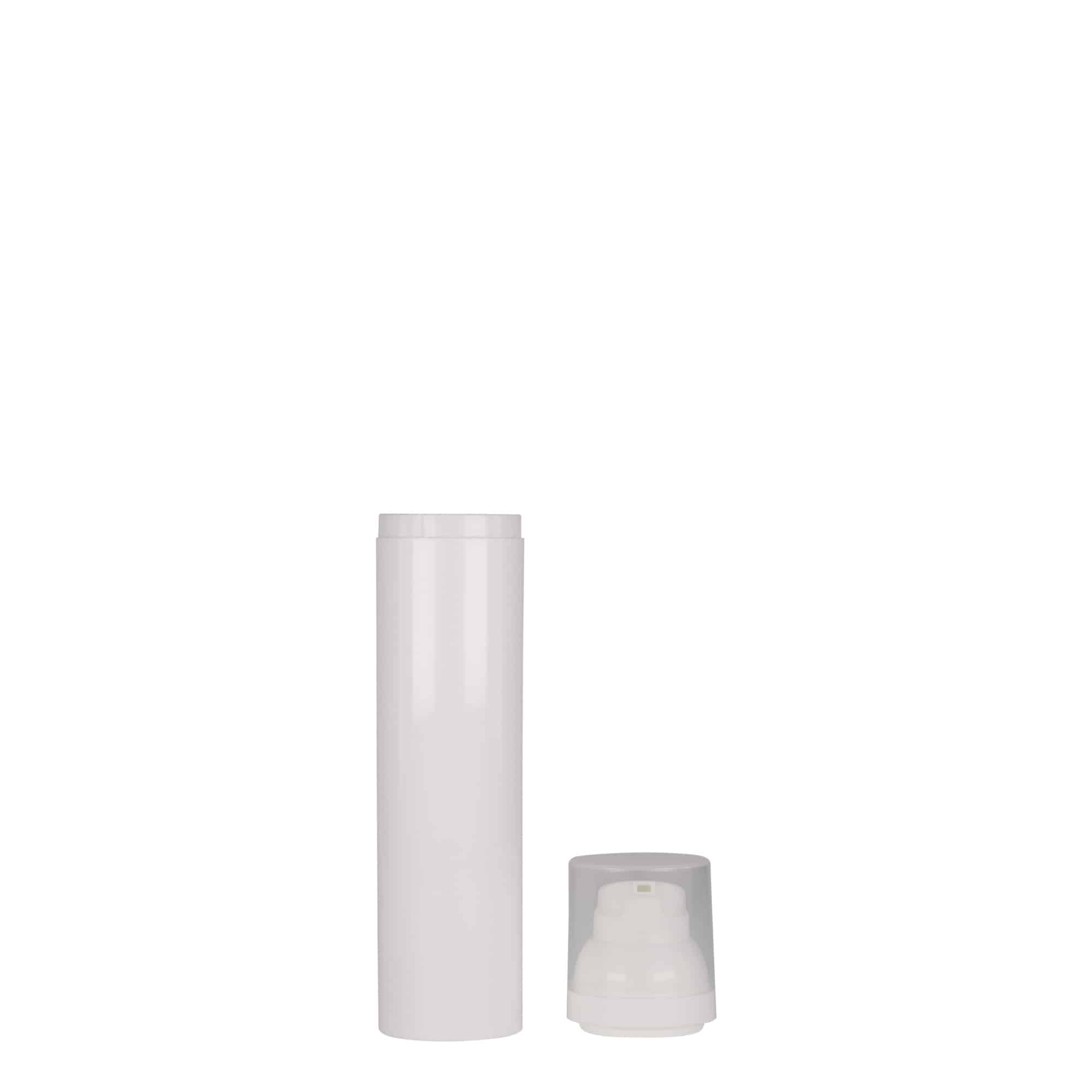 Airless Dispenser 'Mezzo' 100 ml, πλαστικό PP, λευκό
