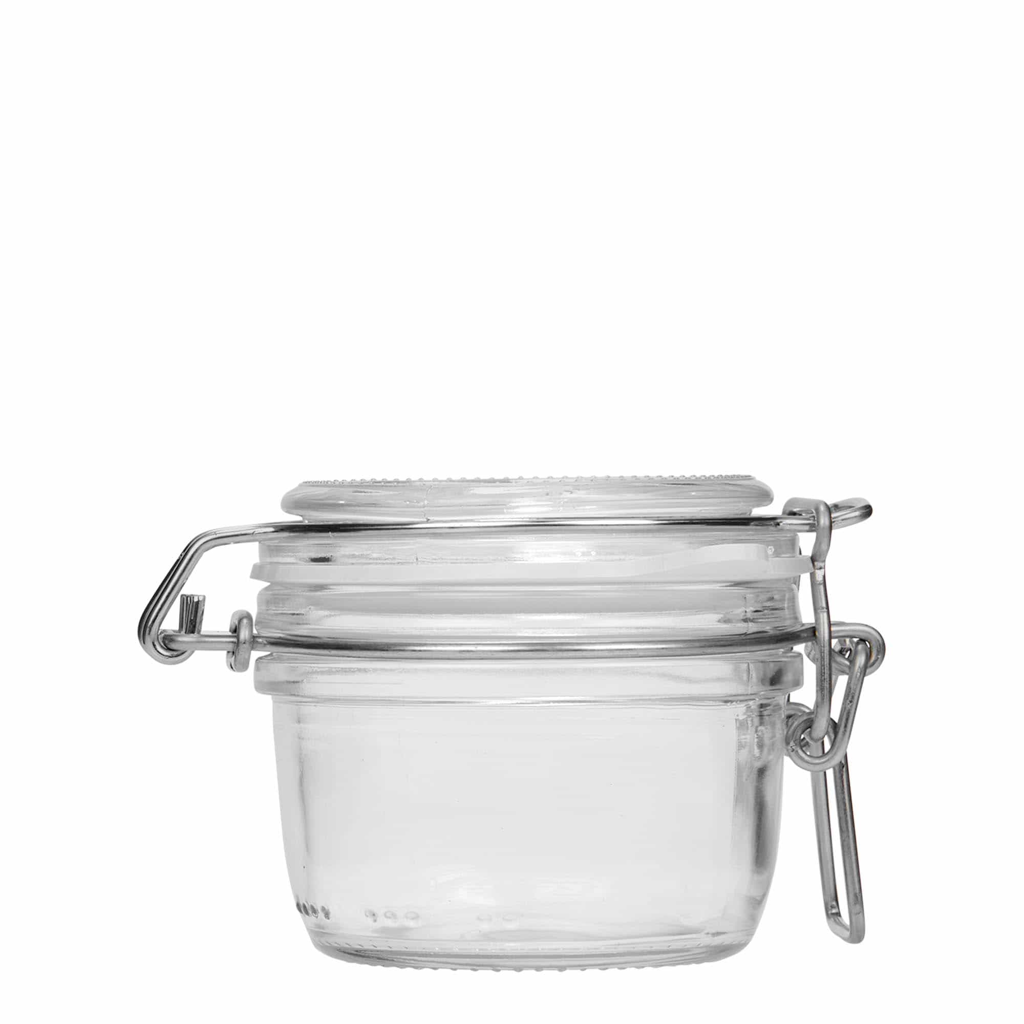 Βάζο με καπάκι με κλιπ 'Fido' 125 ml, στόμιο: καπάκι με κλιπ
