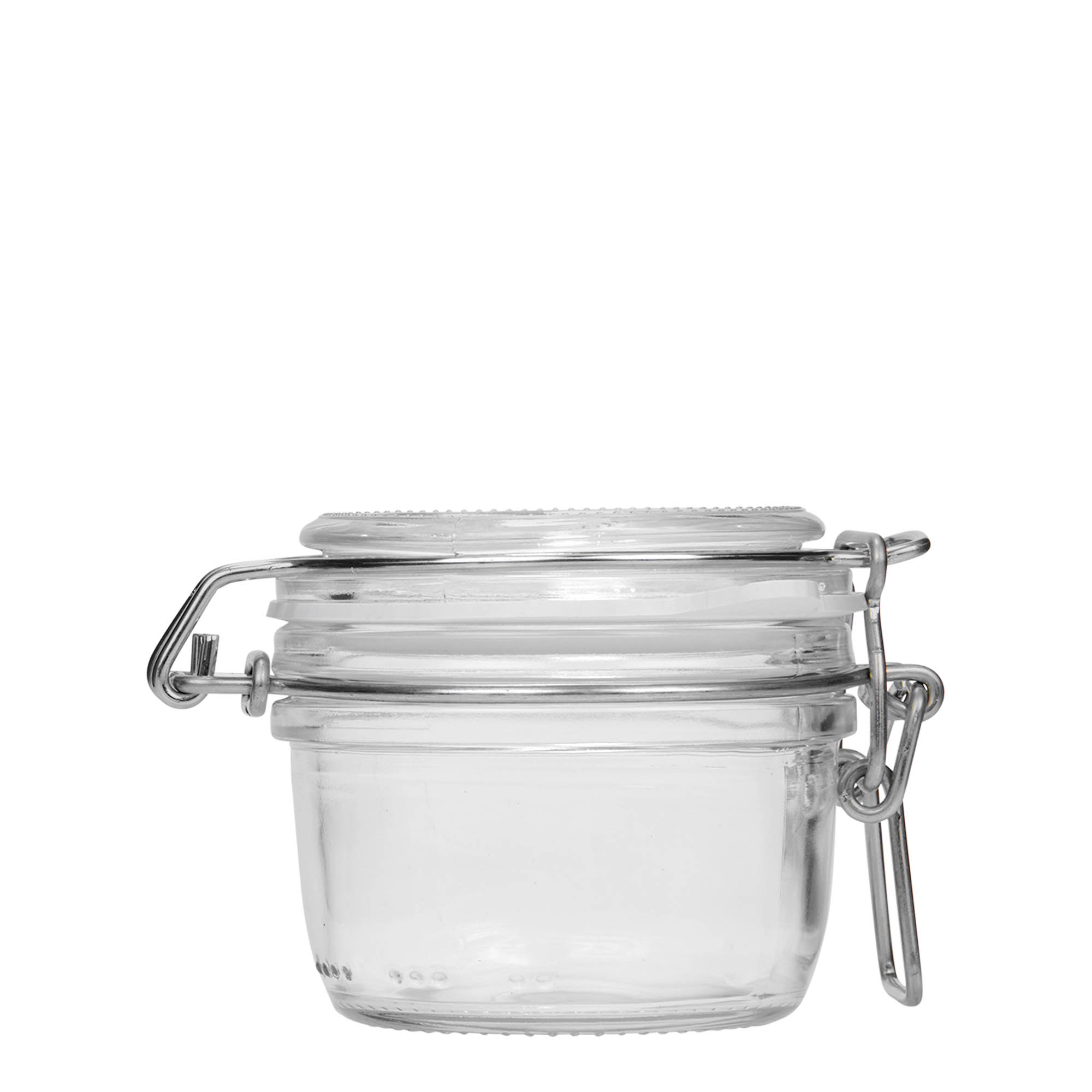 Βάζο με καπάκι με κλιπ 'Fido' 125 ml, στόμιο: καπάκι με κλιπ