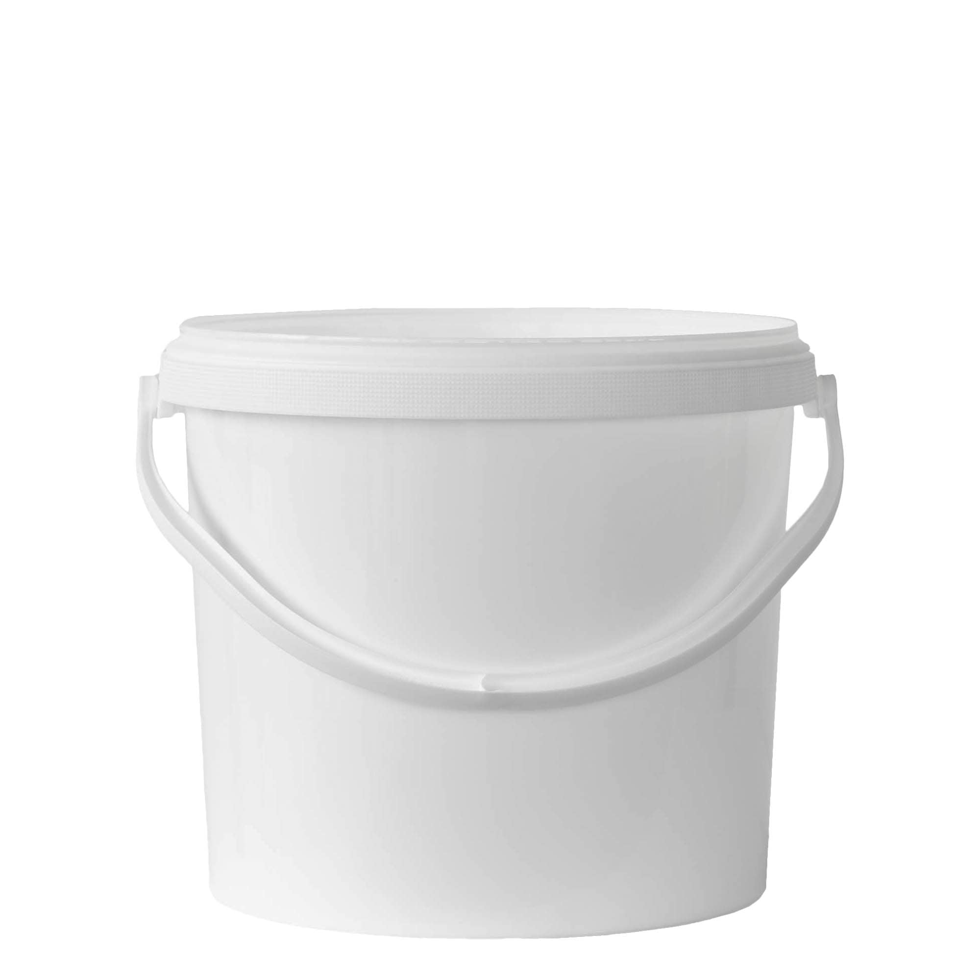 Κουβάς 12,5 l, πλαστικό PP, λευκό