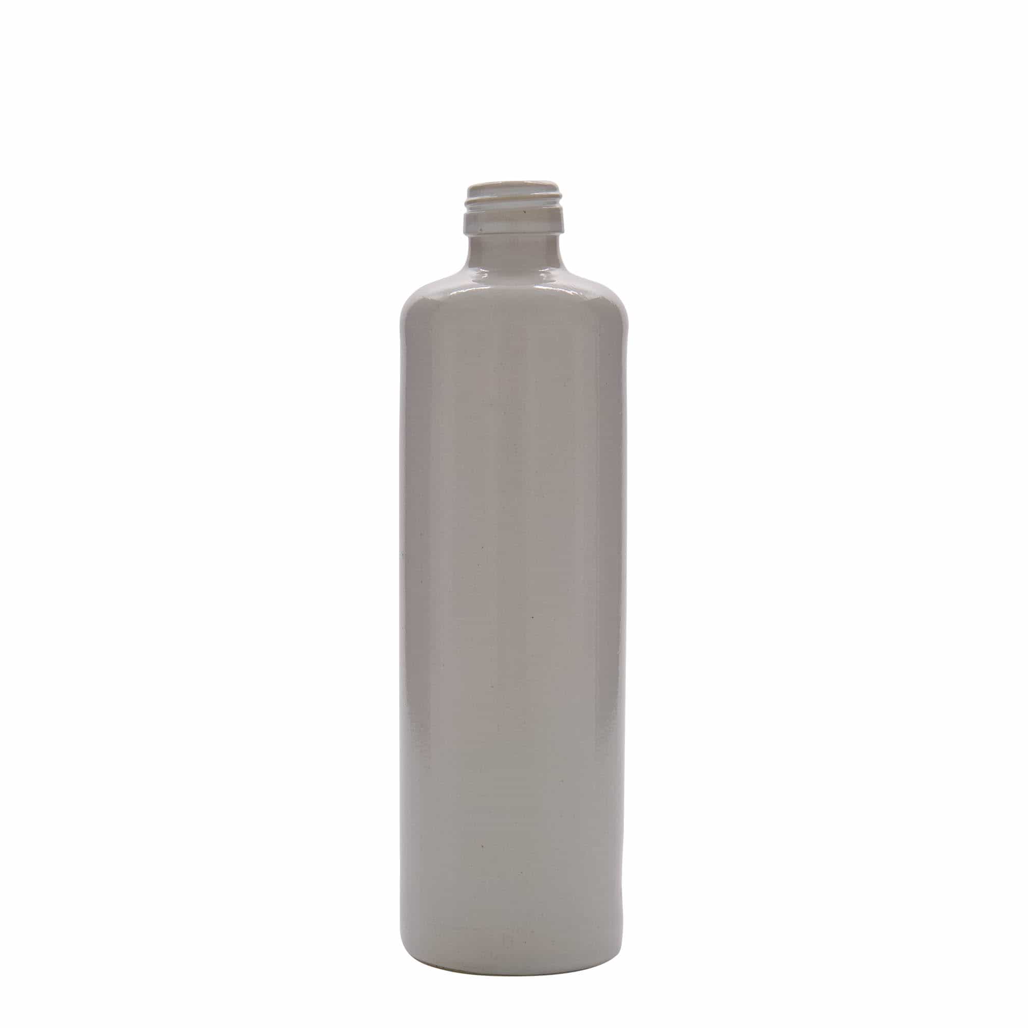 Κεραμικό μπουκάλι 500 ml, κεραμικό, λευκό, στόμιο: PP 31,5 Κεραμικό μπουκάλι 500 ml, κεραμικό, λευκό, στόμιο: PP 31,5