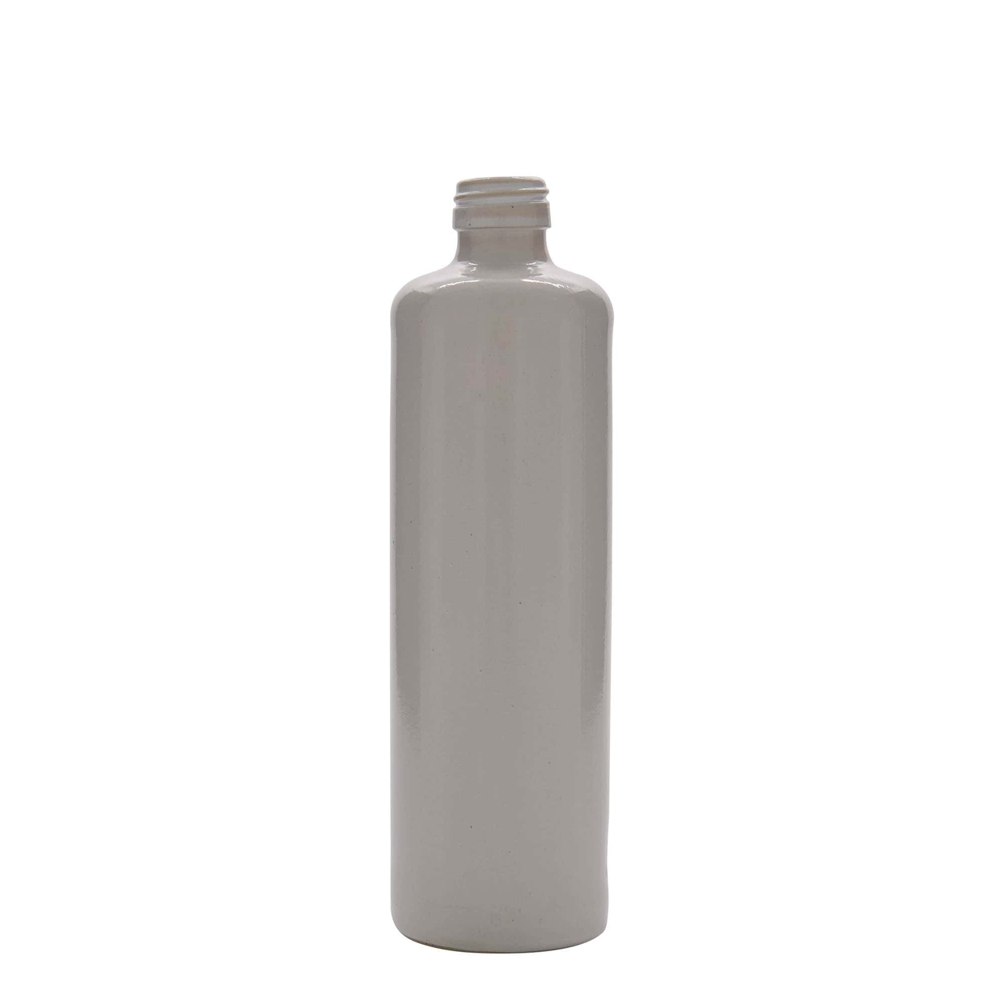 Κεραμικό μπουκάλι 500 ml, κεραμικό, λευκό, στόμιο: PP 31,5
